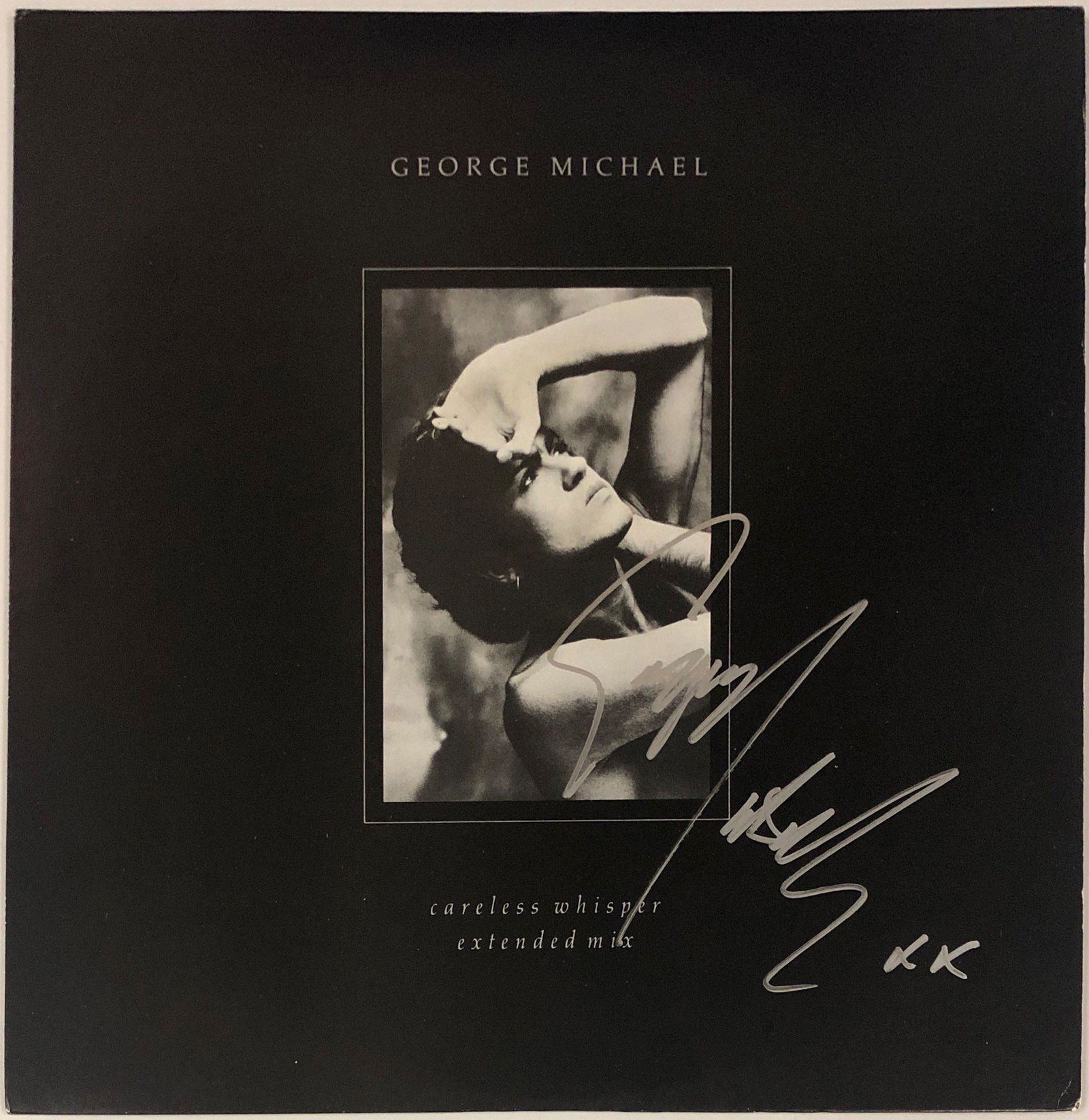 George Michael Autograph Signed Careless Whisper Vinyl (1 of 1)