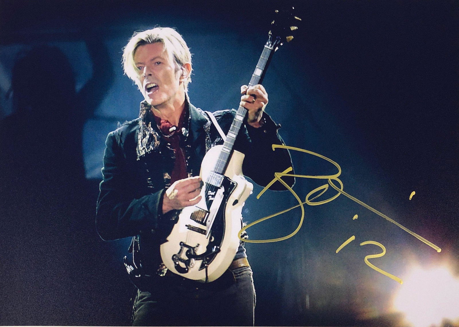 David Bowie Photo Autograph Signed (1 of 1)