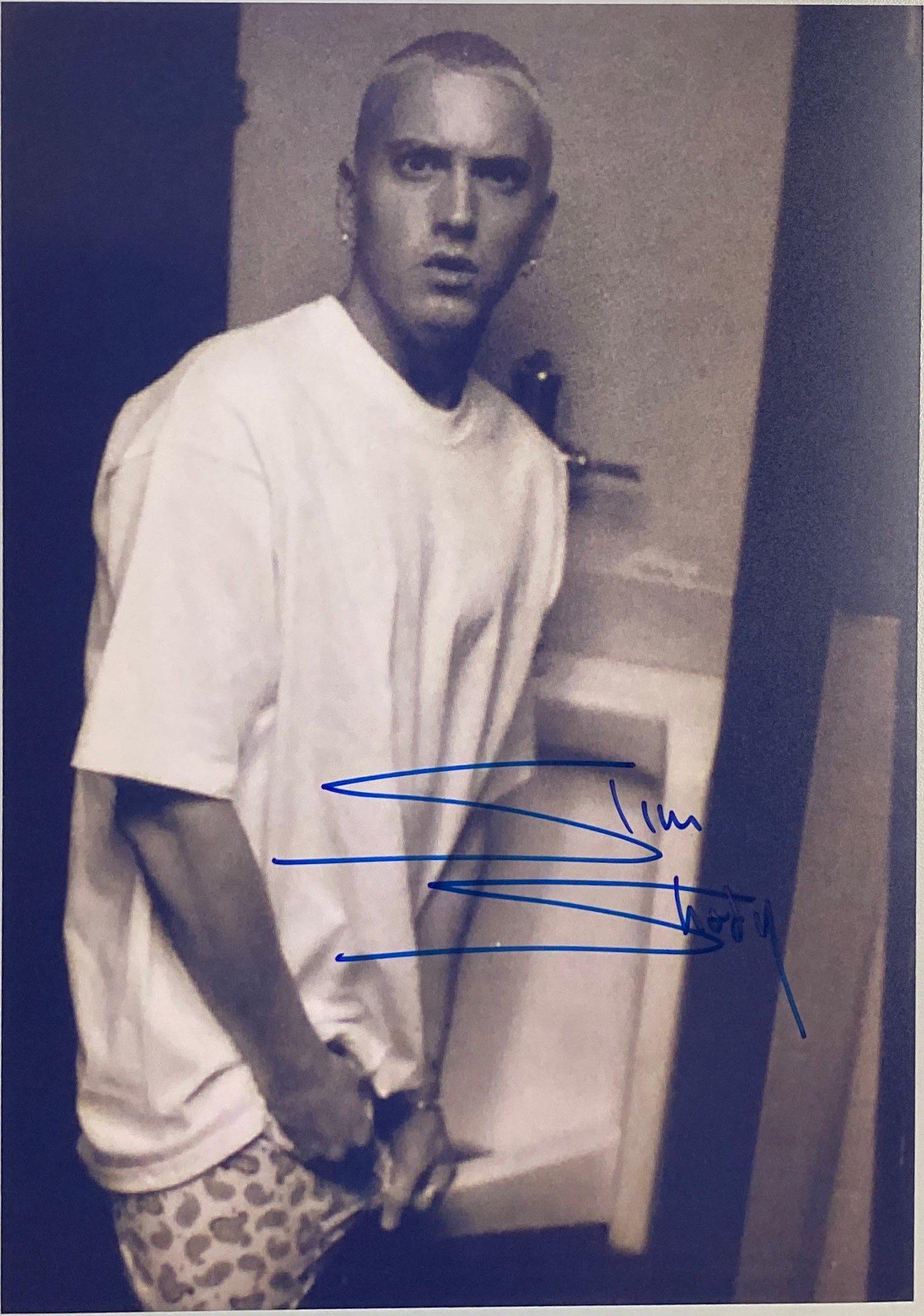 Eminem Photo Autograph Signed (1 of 1)