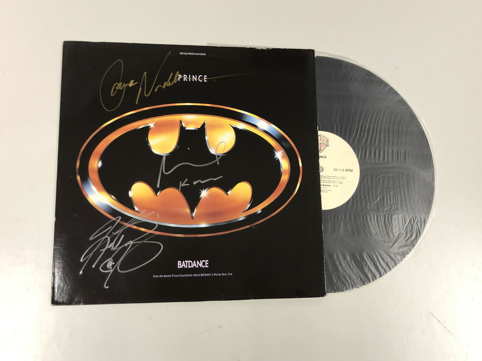 Autograph Signed Batman Vinyl (1 of 1)
