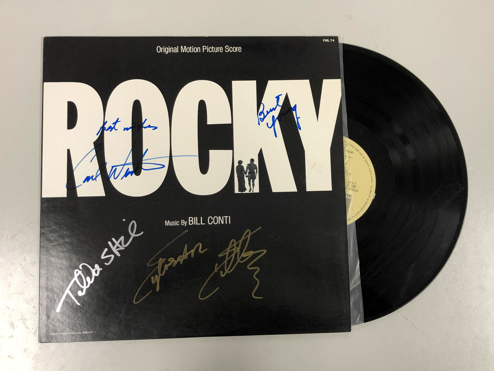 Autograph Signed Rocky Vinyl (1 of 1)