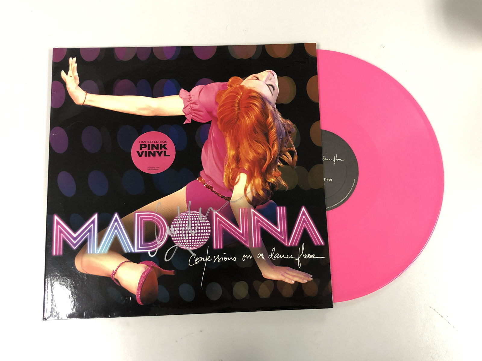 Autograph Signed Madonna Dance Floor Vinyl (1 of 1)