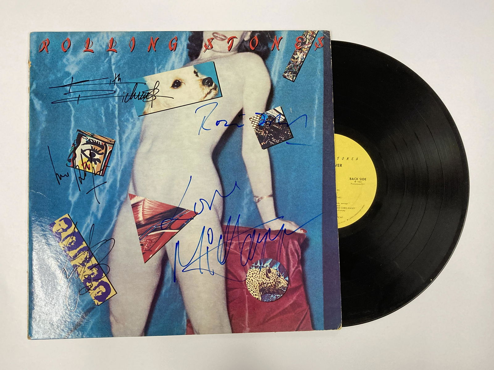 Autograph Signed Rolling Stones Vinyl (1 of 1)