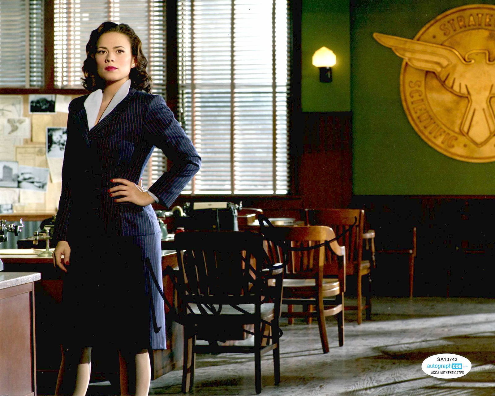 Autograph Signed Hayley Atwell Photo: Category: Autograph Photo CollectiblesSize: Width 8 inches x Height 10 inchesAutograph Includes: Hayley AtwellUnframed Vertified and Excellent Condition. Please kindly read our Terms and Conditions be