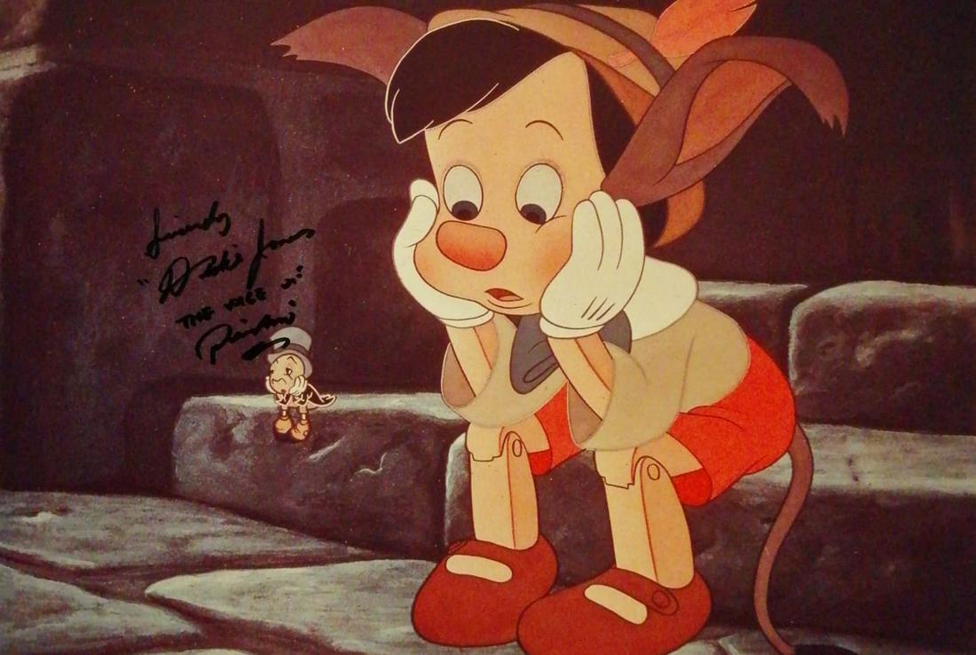 Pinocchio Dickie Jones Signed Photo (1 of 1)