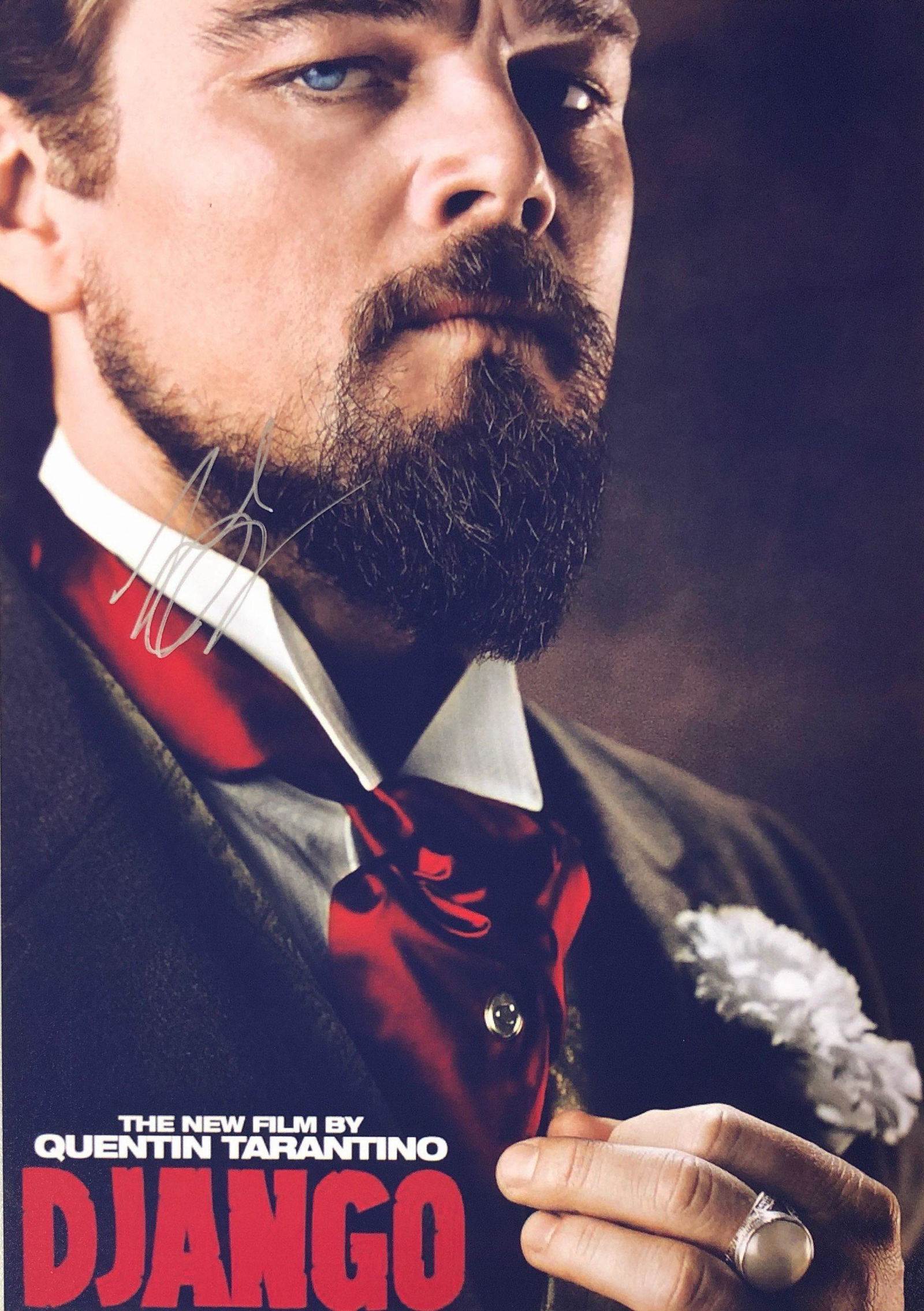 Django Leonardo DiCaprio Signed Photo (1 of 1)
