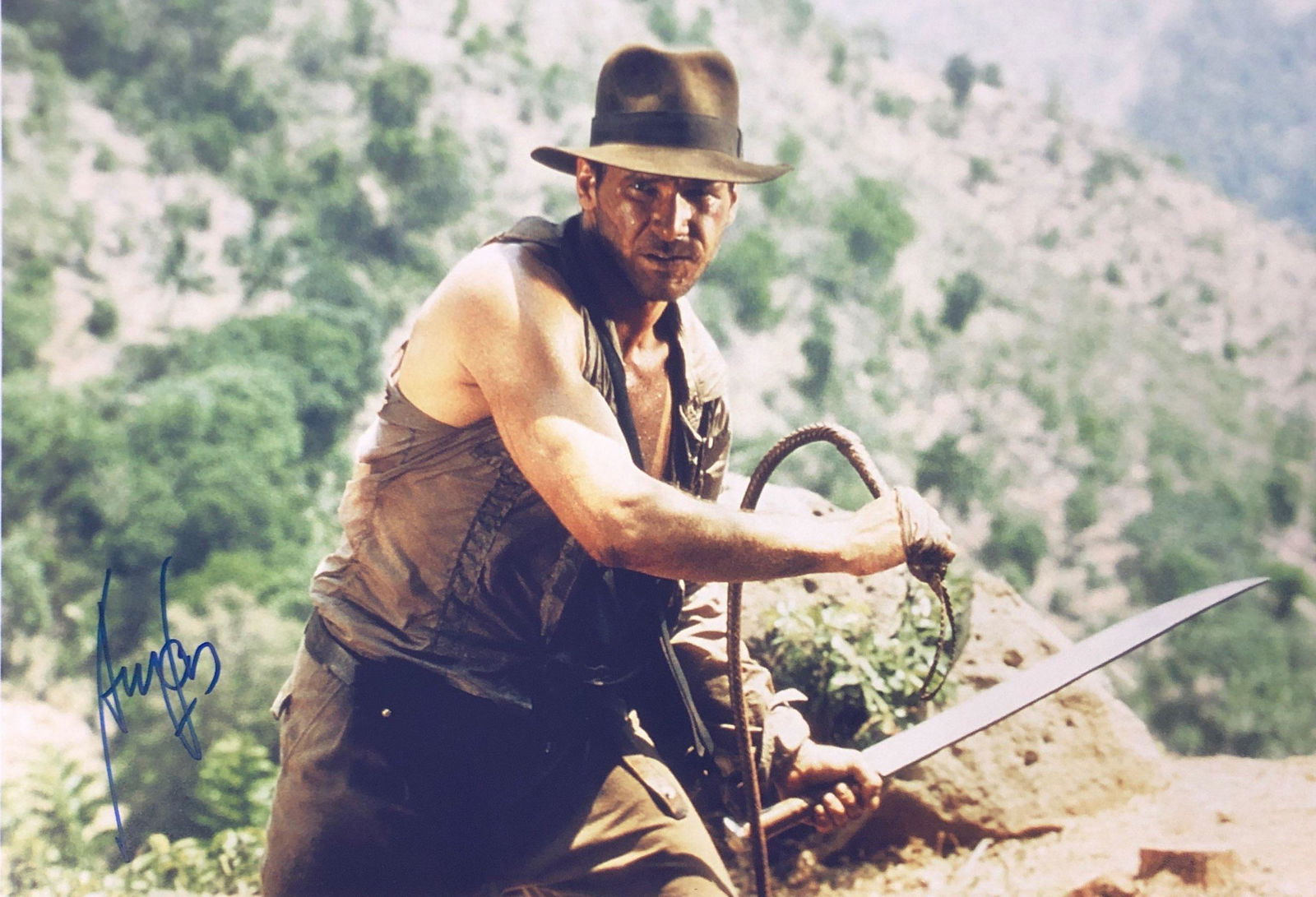 Indiana Jones Harrison Ford Signed Photo (1 of 1)