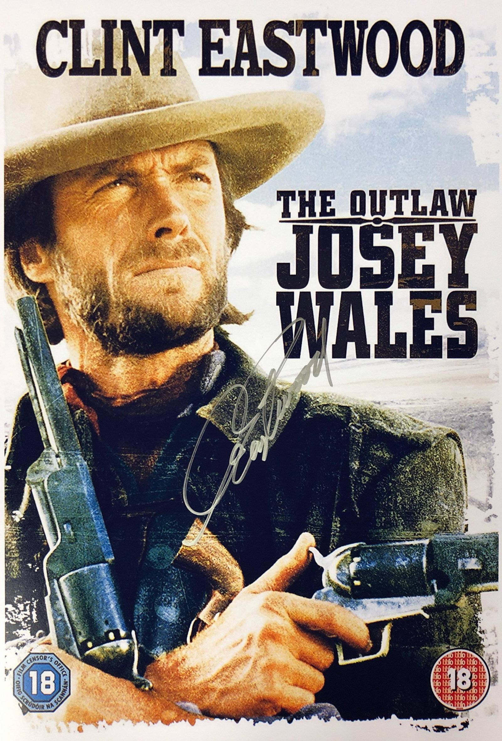 Outlaw Josey Clint Eastwood Signed Photo: Autographed by:Clint EastwoodSize: 8" x 10"Authentication Code: PC25364Unframed Vertified and Excellent Condition. Please kindly read our Terms and Conditions before bidding.