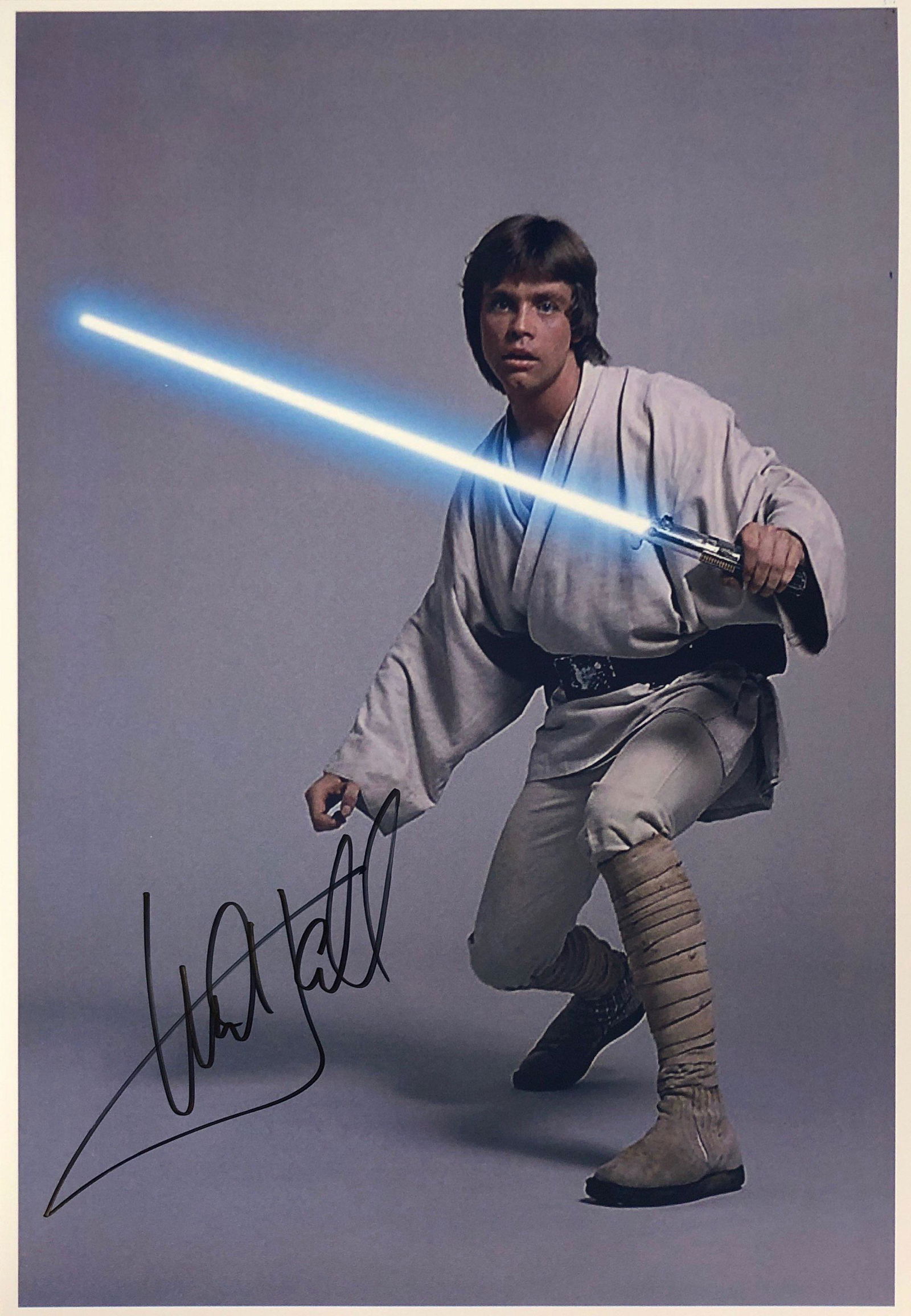 Star Wars Mark Hamill Signed Photo (1 of 1)