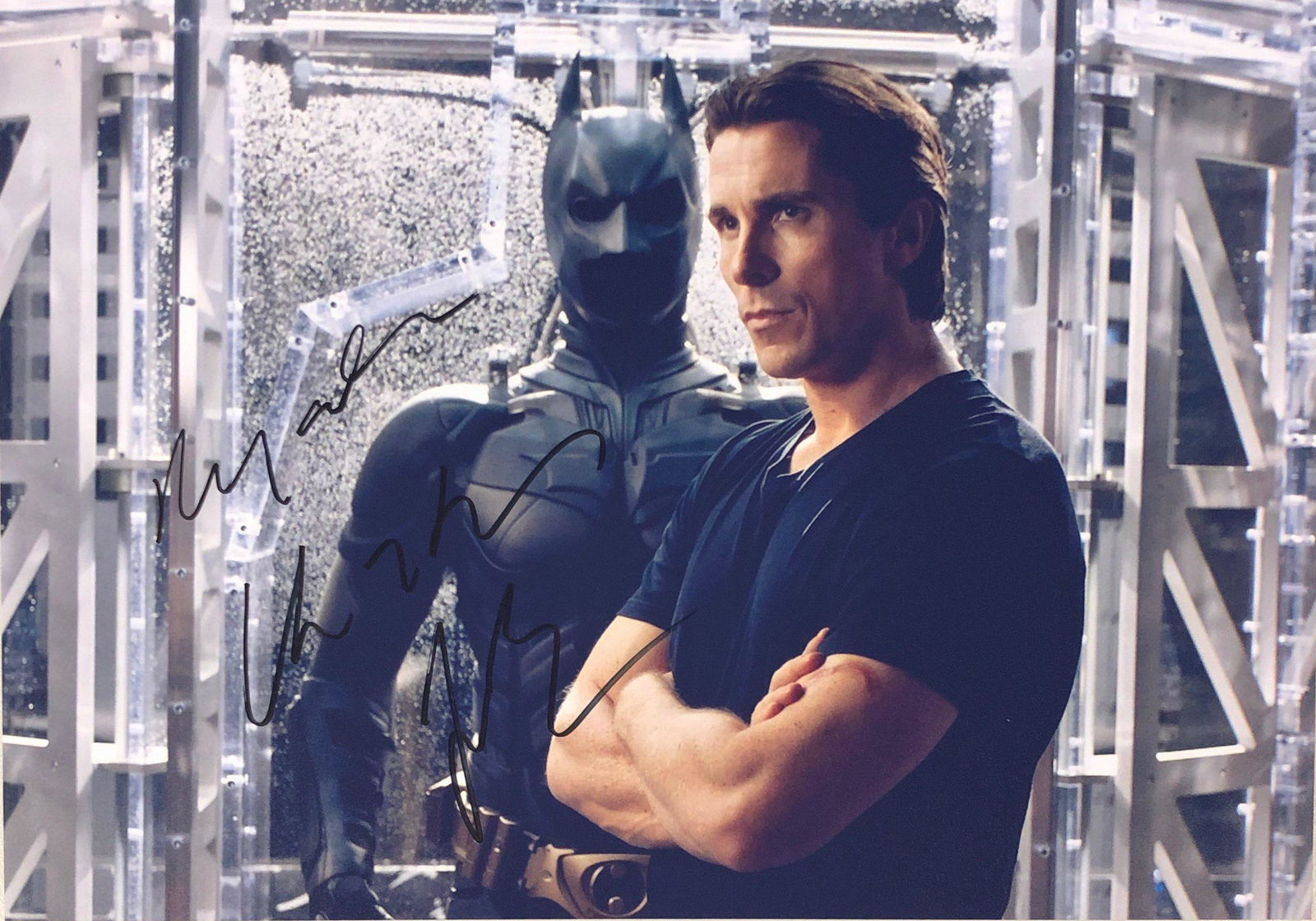 Batman Christian Bale Signed Photo (1 of 1)