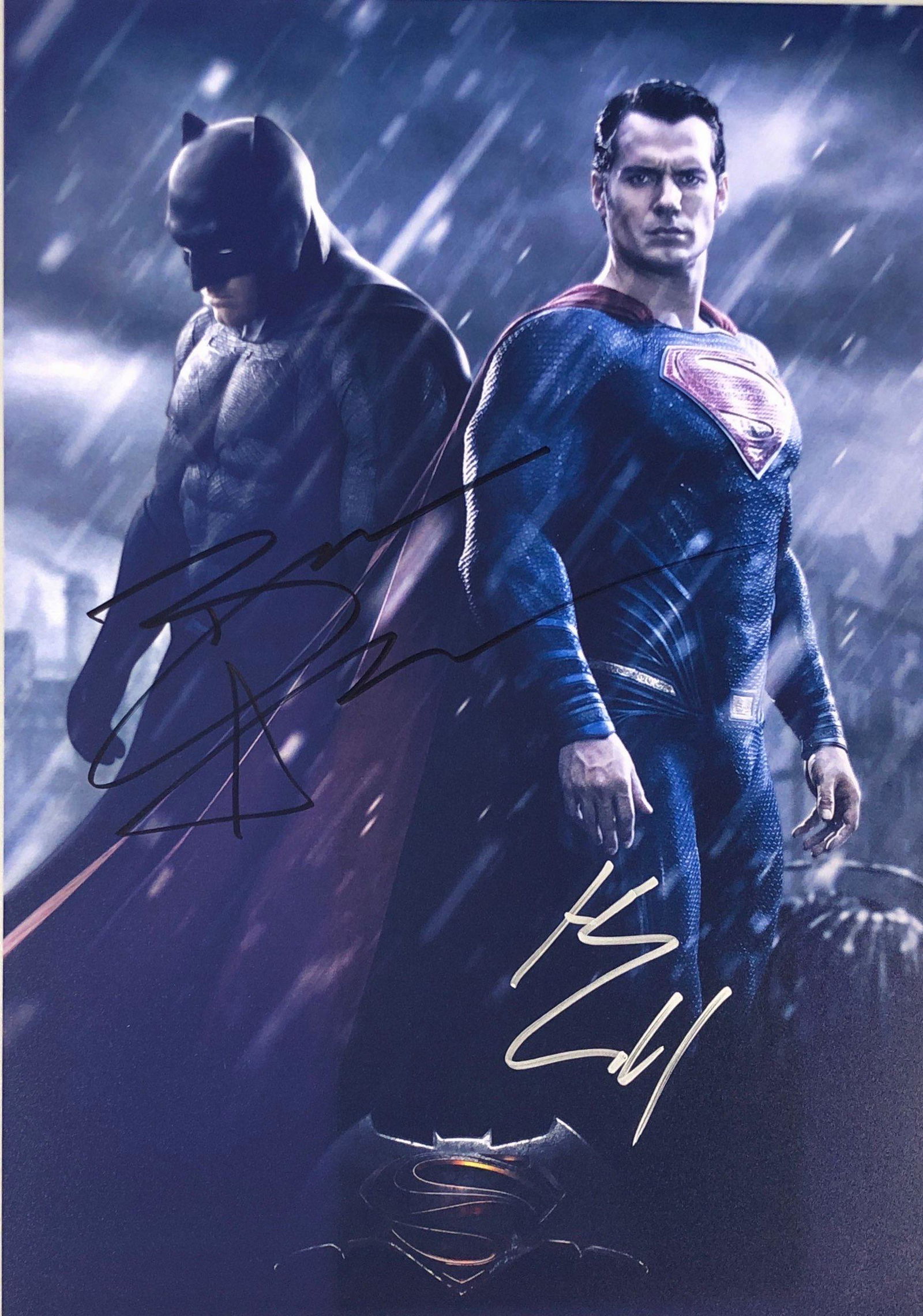 Batman V Superman Ben Affleck Signed Photo (1 of 1)