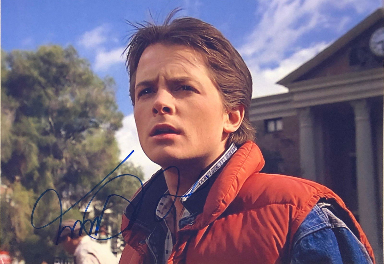 Back to Future Michael J. Fox Signed Photo (1 of 1)