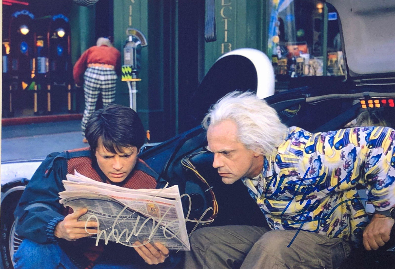Back to Future Michael J. Fox Signed Photo (1 of 1)