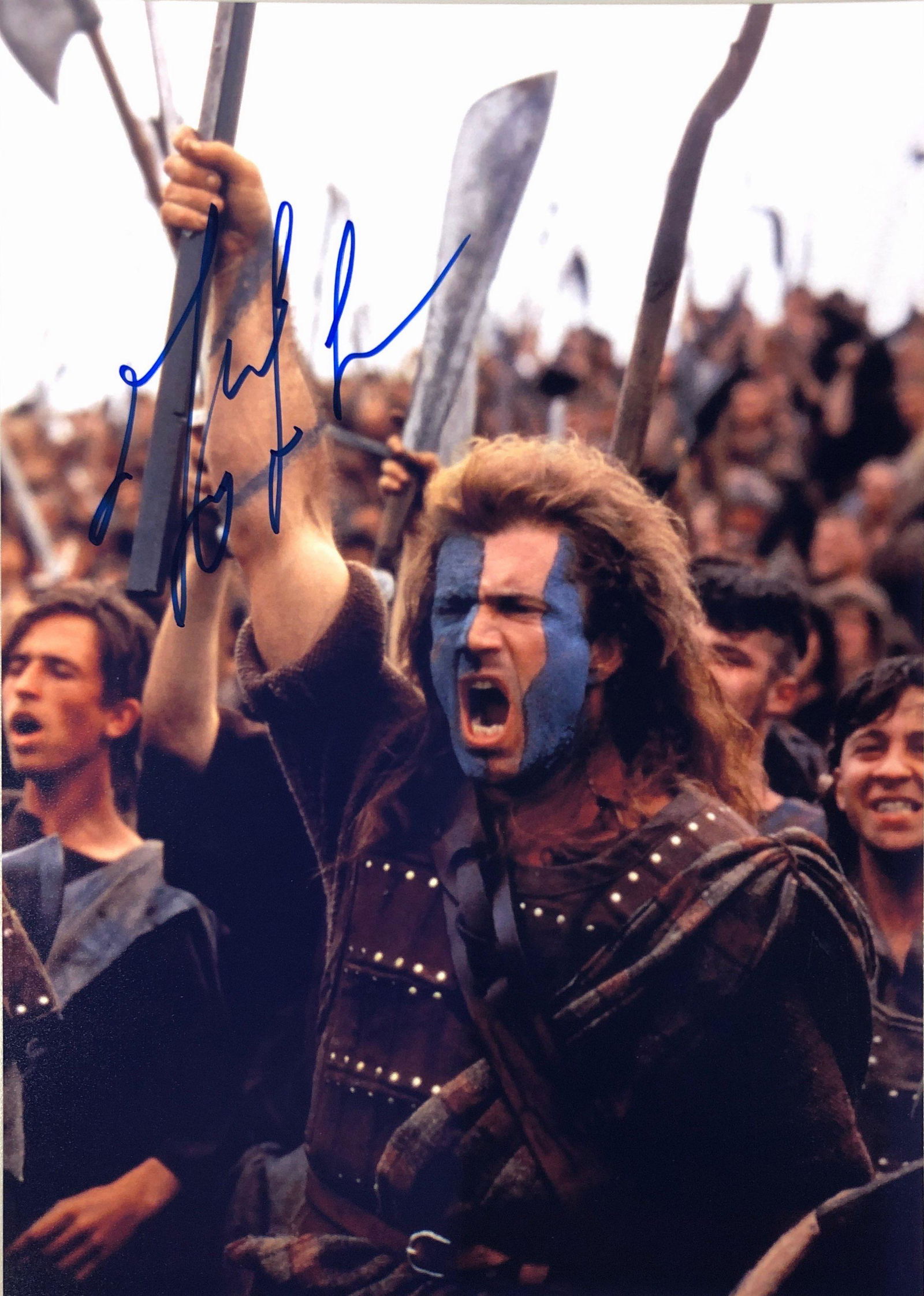 Braveheart Mel Gibson Signed Photo (1 of 1)