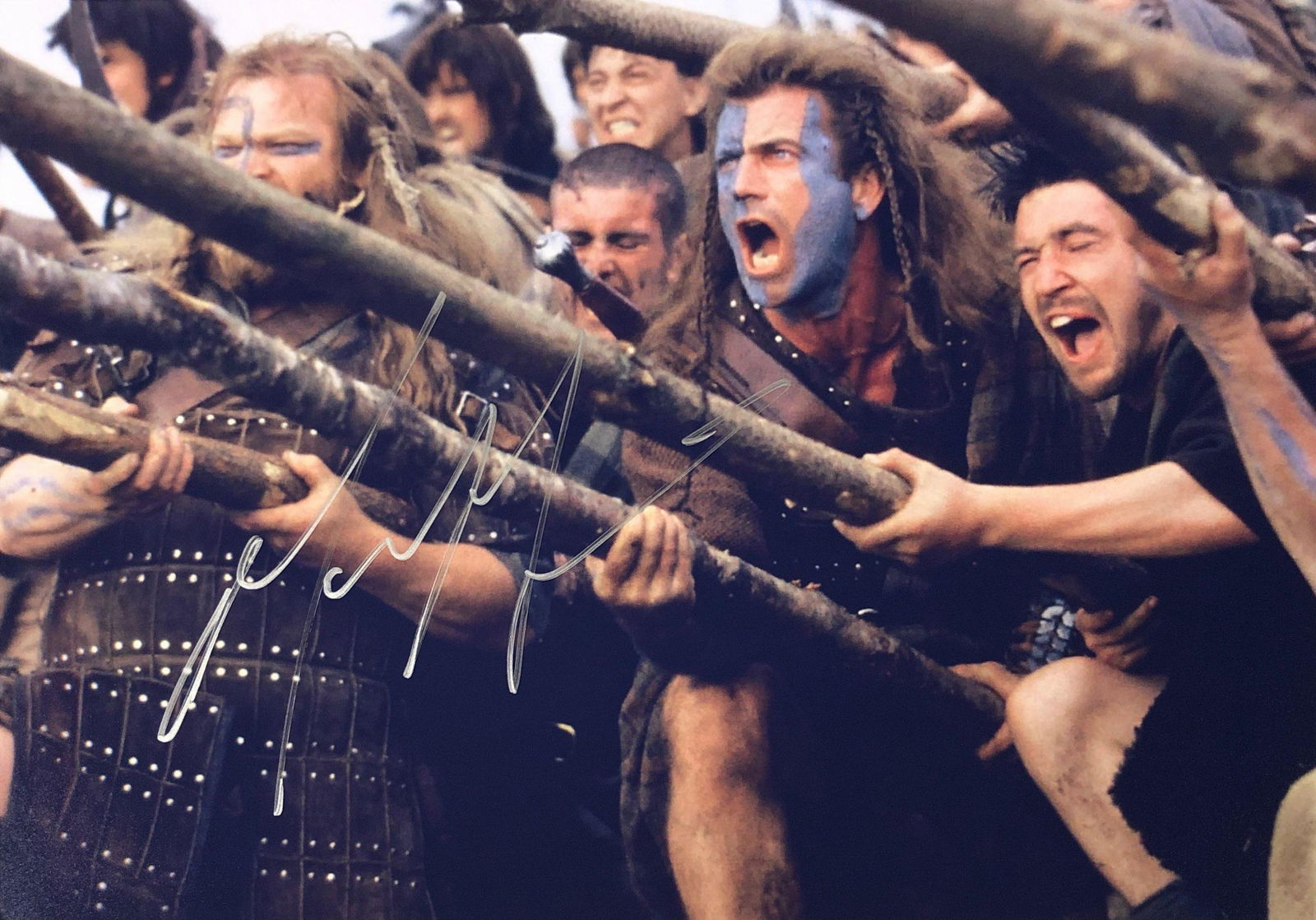 Braveheart Mel Gibson Signed Photo (1 of 1)