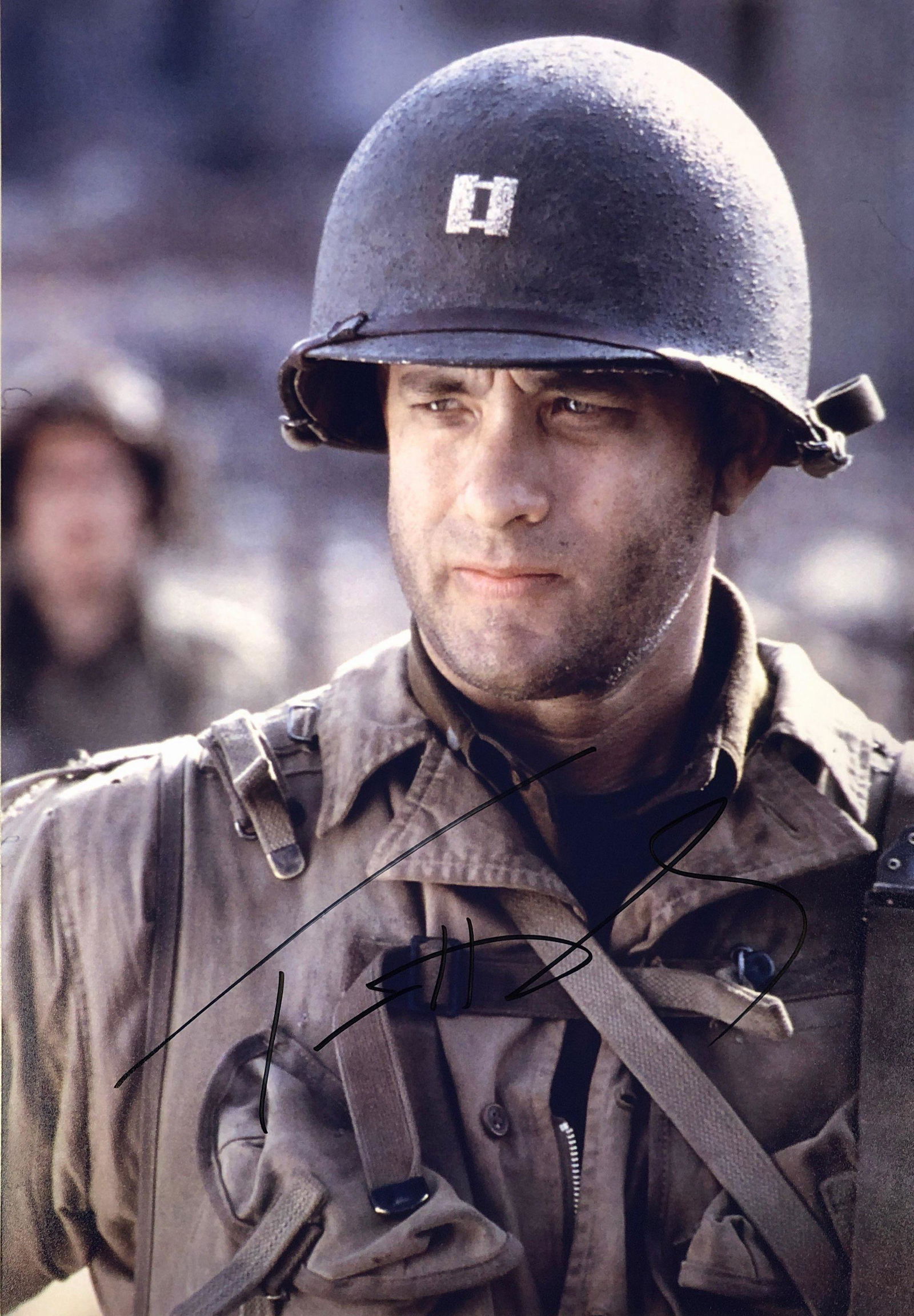 Saving Private Ryan Tom Hanks Signed Photo (1 of 1)