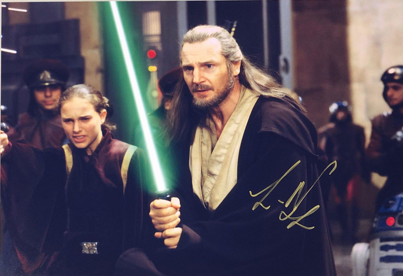 Star Wars Phantom Menace Signed Photo (1 of 1)
