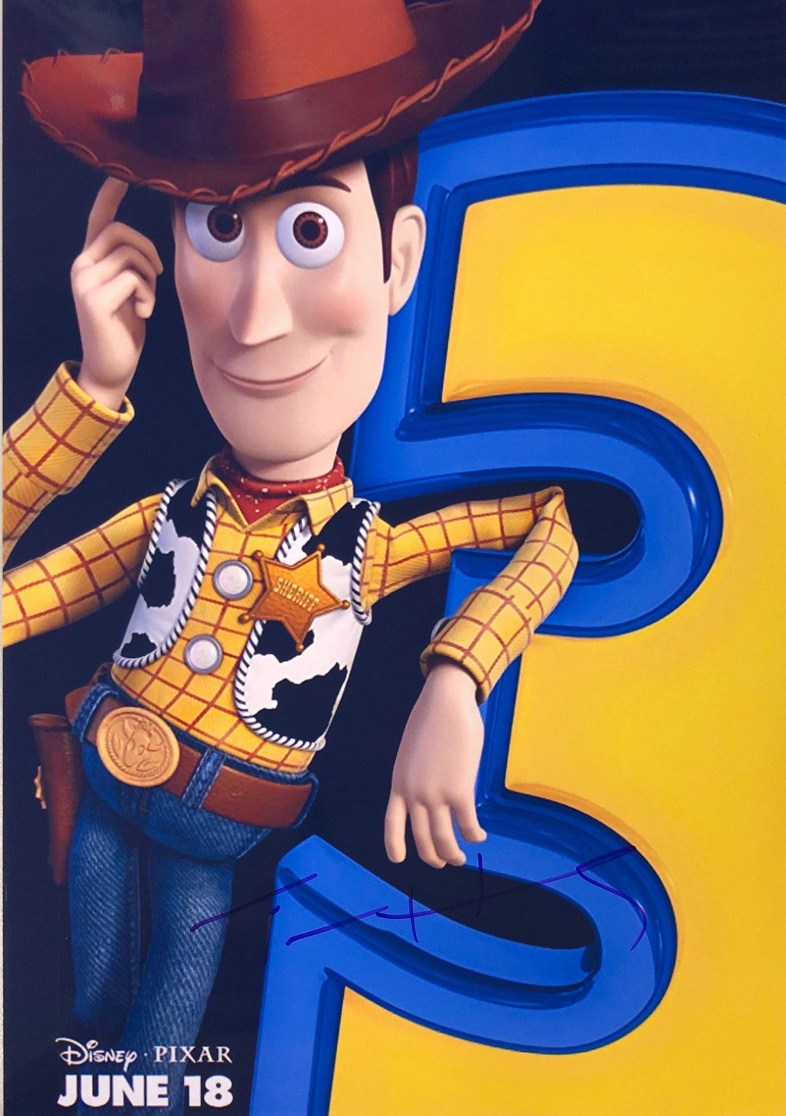 Toy Story 3 Signed Photo (1 of 1)