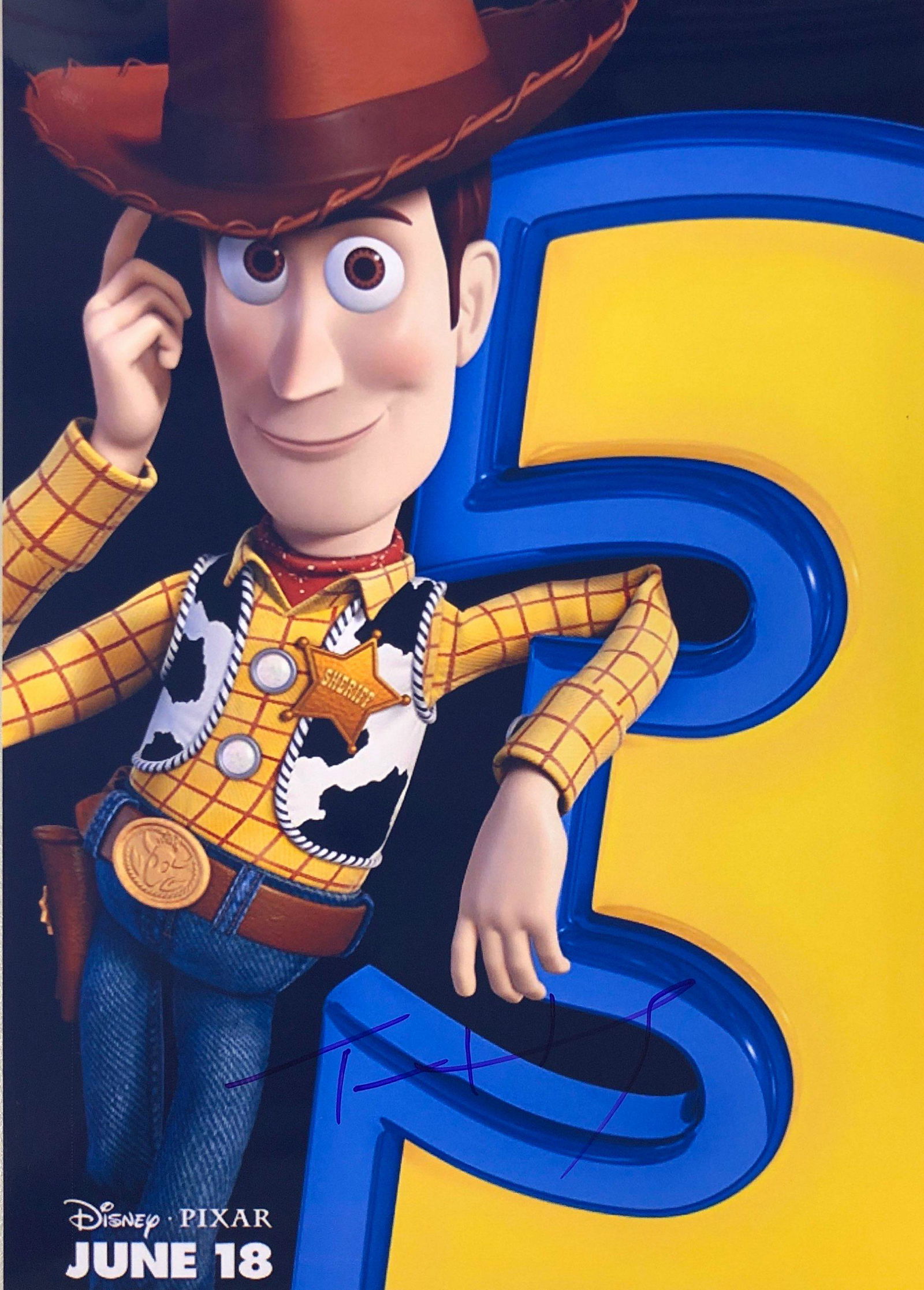 Toy Story 3 Signed Photo (1 of 1)