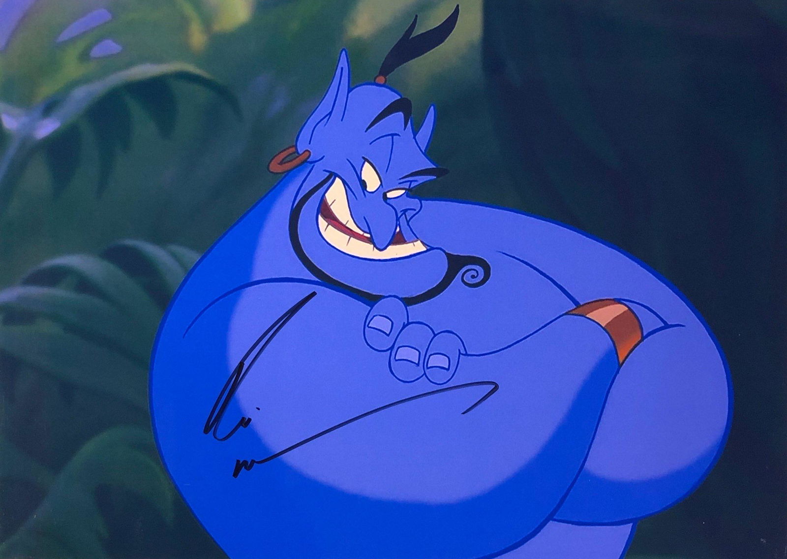 Aladdin Robin Williams Signed Photo (1 of 1)