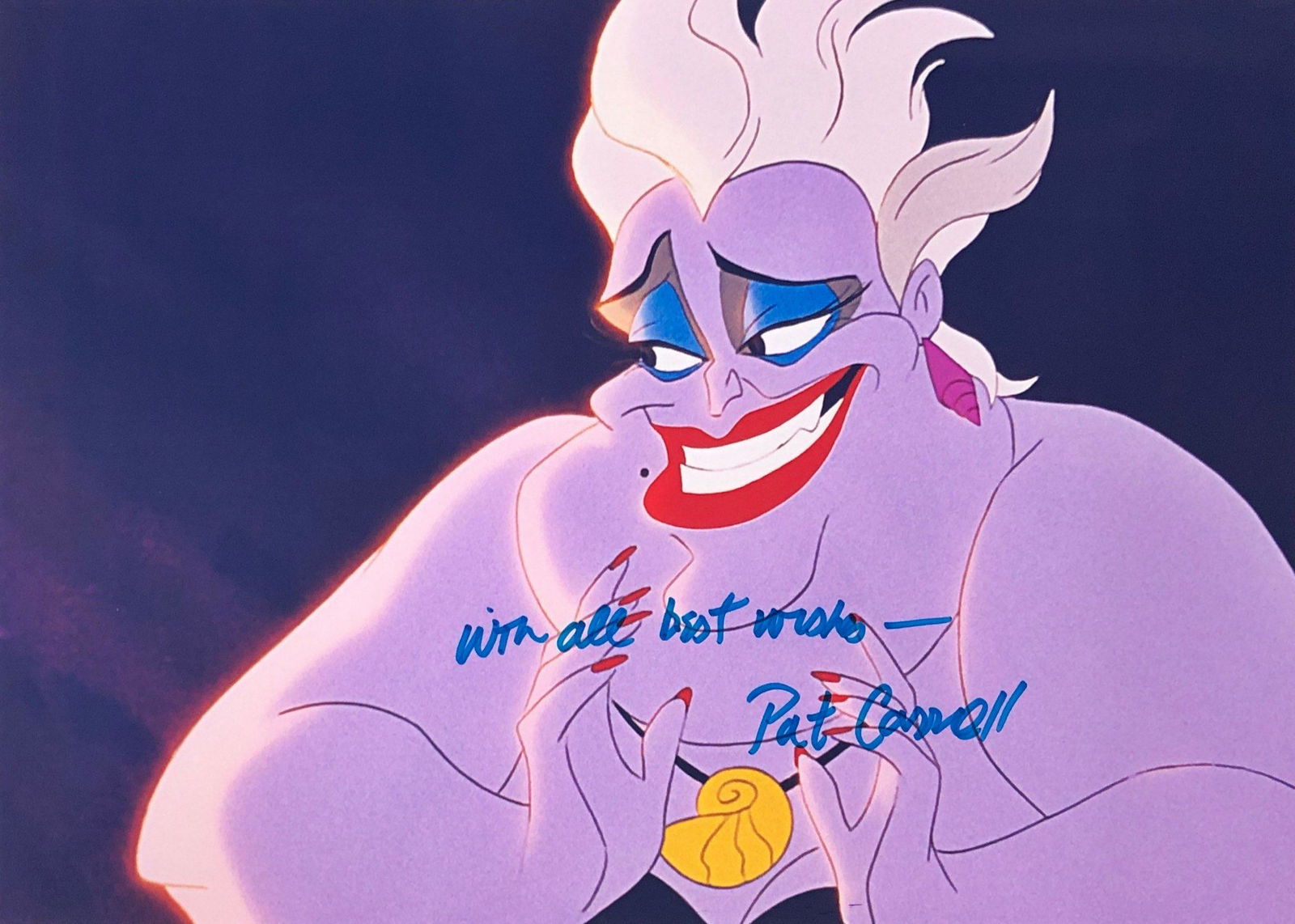 Little Mermaid Pat Carroll Signed Photo (1 of 1)