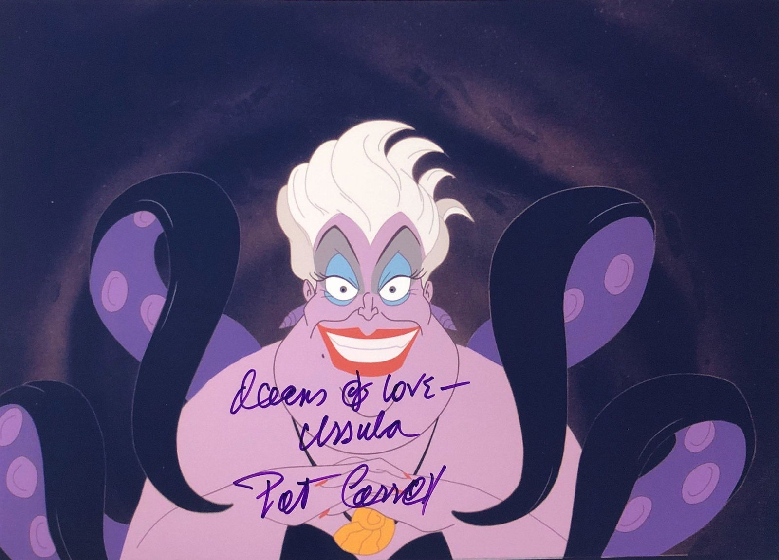 Little Mermaid Pat Carroll Signed Photo (1 of 1)