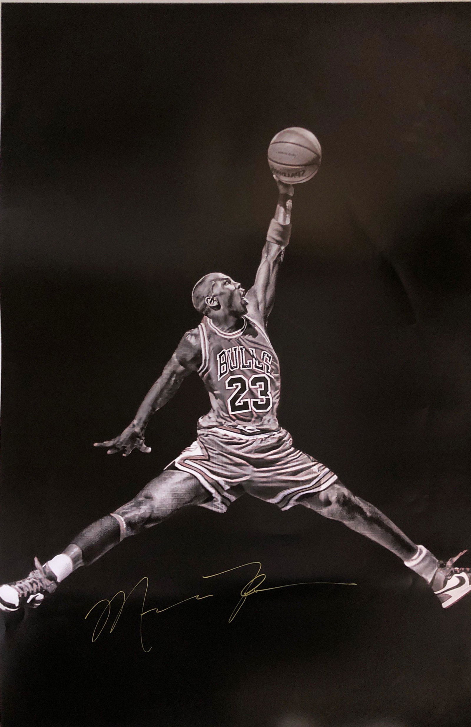 Michael Jordan Signed Poster (1 of 1)