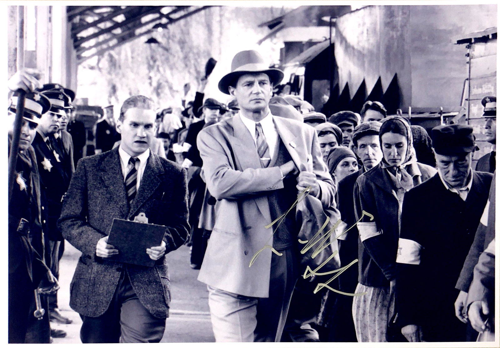 Liam Neeson Autograph Signed Schindler's List Photo (1 of 1)