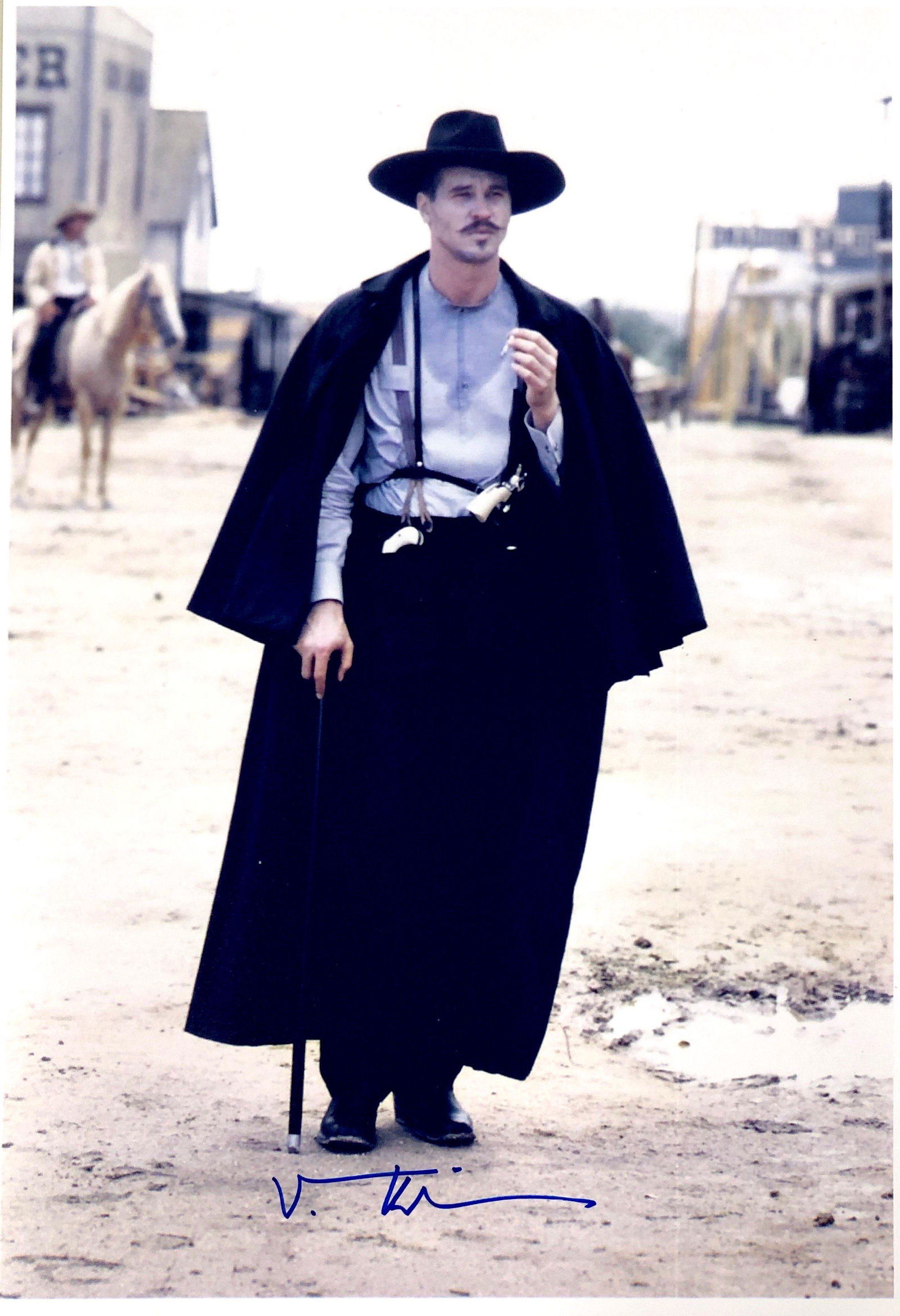 Val Kilmer Autograph Signed Tombstone Photo (1 of 1)