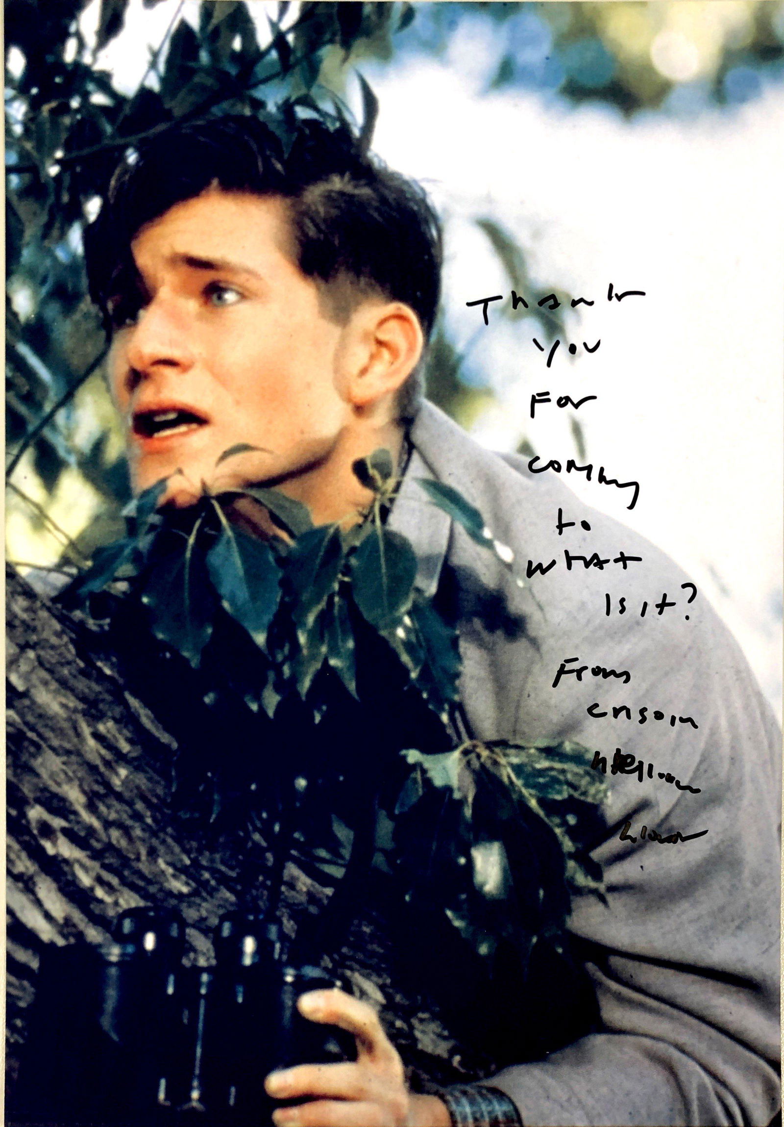 Crispin Glover Autograph Signed Back to Future Photo (1 of 1)