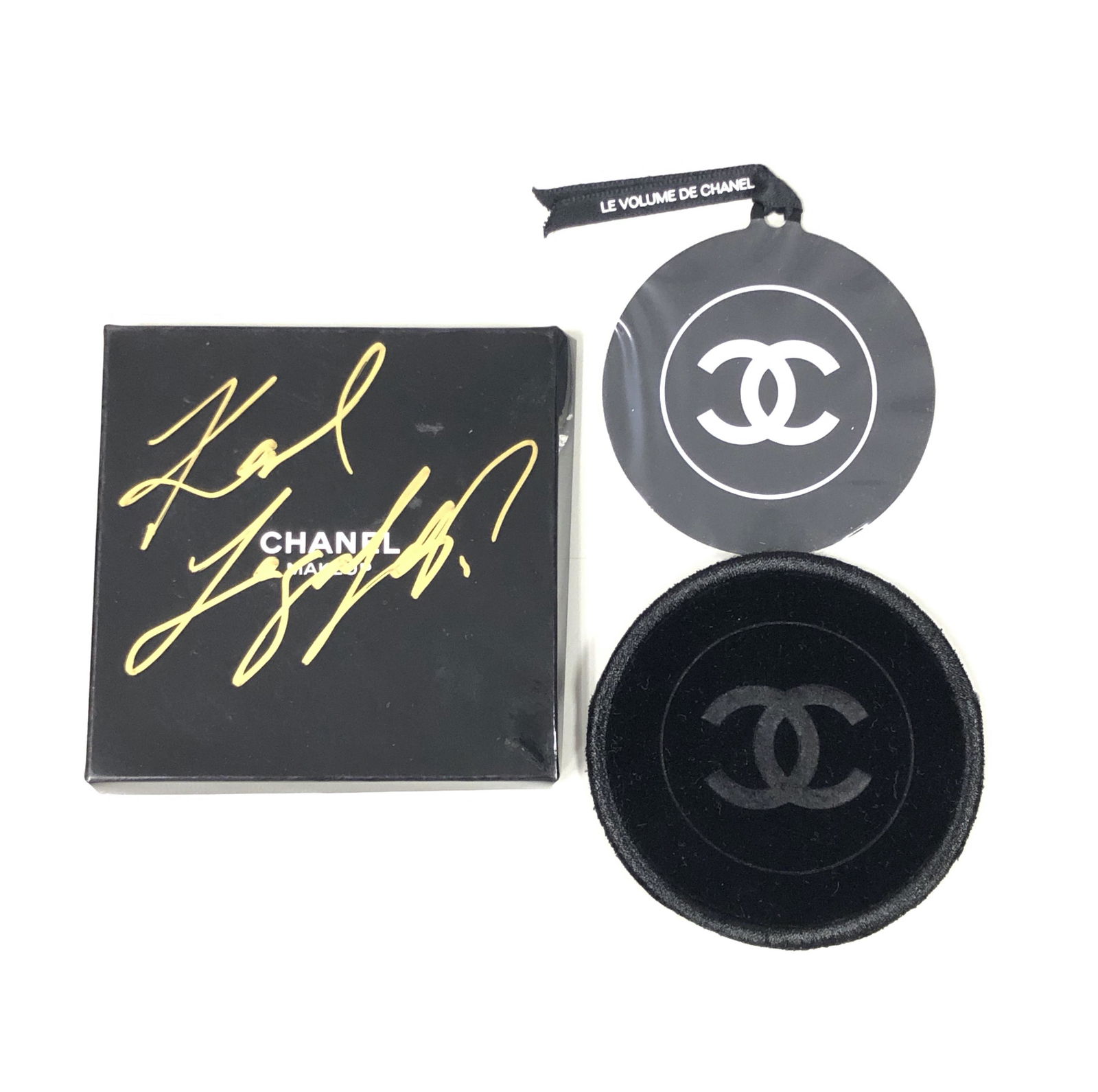 Chanel Karl Lagerfeld Autographed Signed Limited Mirror (1 of 3)
