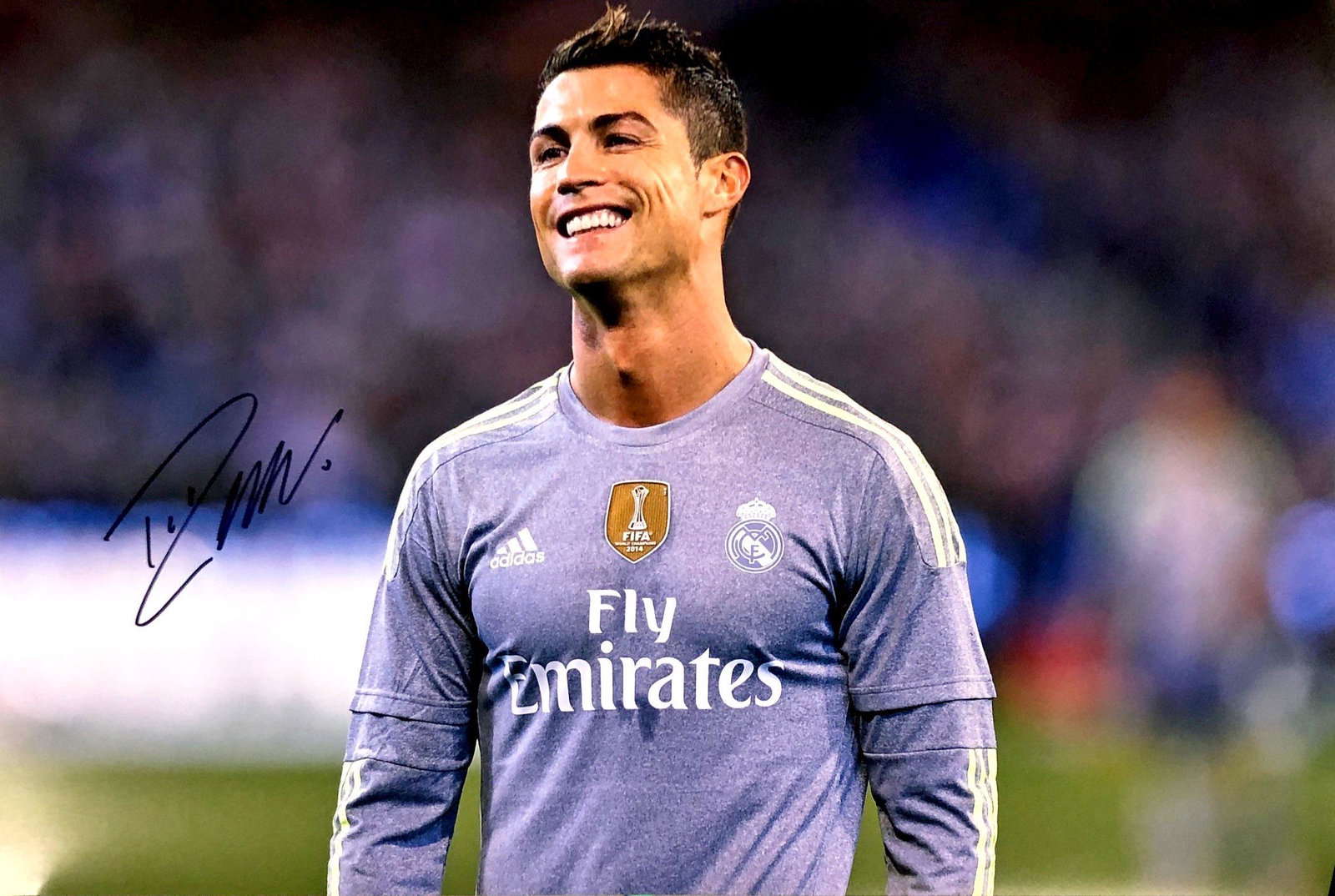 Cristiano Ronaldo Autograph Signed Poster: Category: Autograph Photo CollectiblesSize: Width 16 inches x Height 23 inchesAutograph Includes: Cristiano RonaldoItem is in great condition with no damage, unframedIf image of documentation is attac