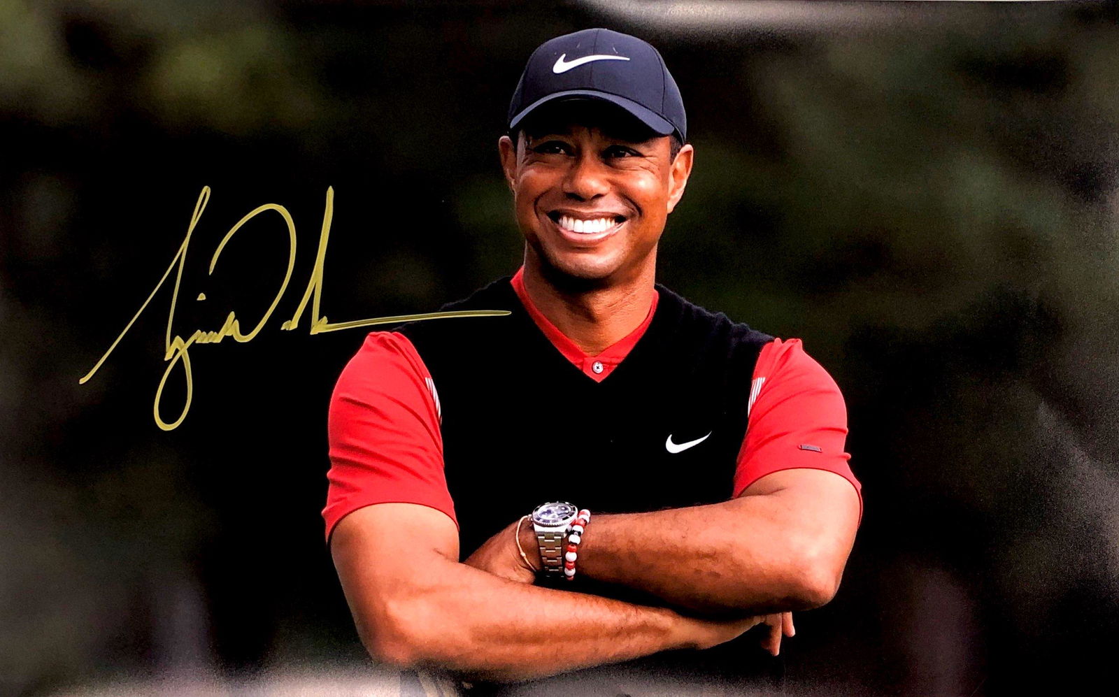 Tiger Woods Autograph Signed Poster (1 of 1)
