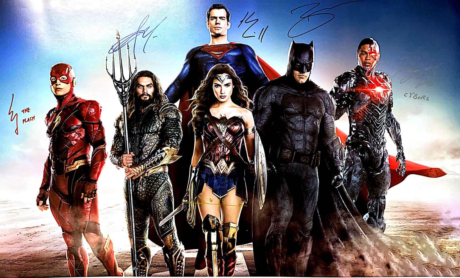 Gal Gadot Autograph Signed League of Legends Poster (1 of 1)