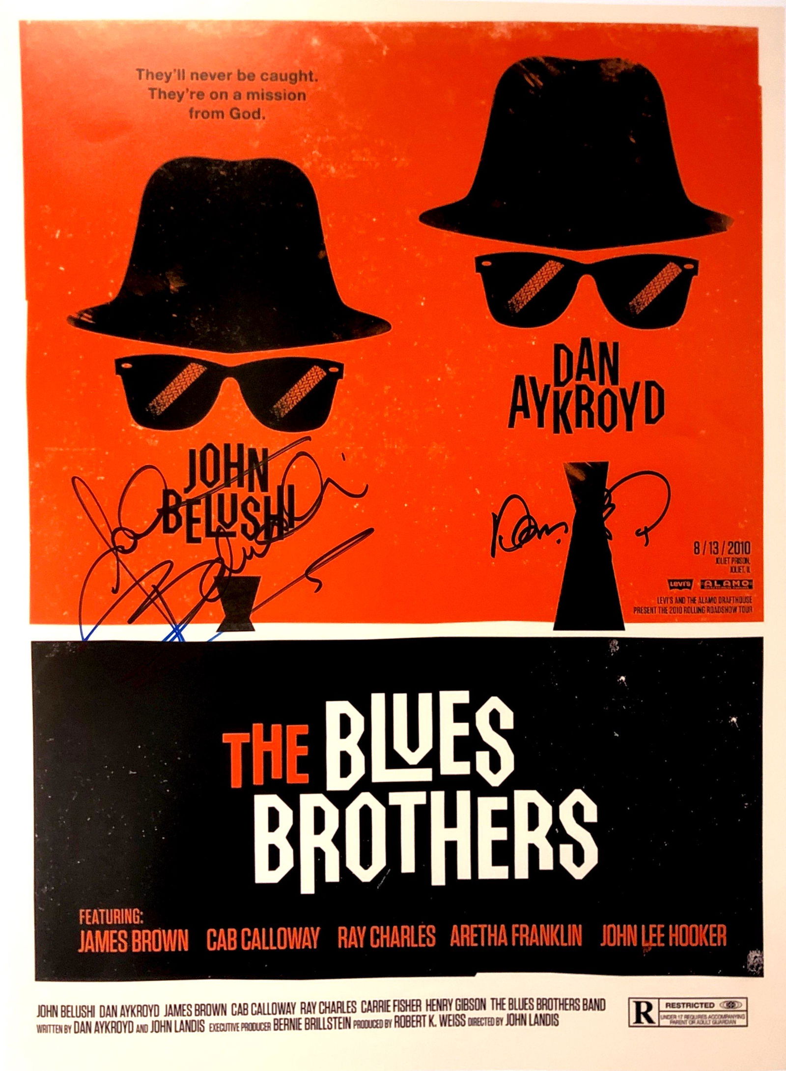 Autograph Signed Blues Brothers Poster (1 of 1)