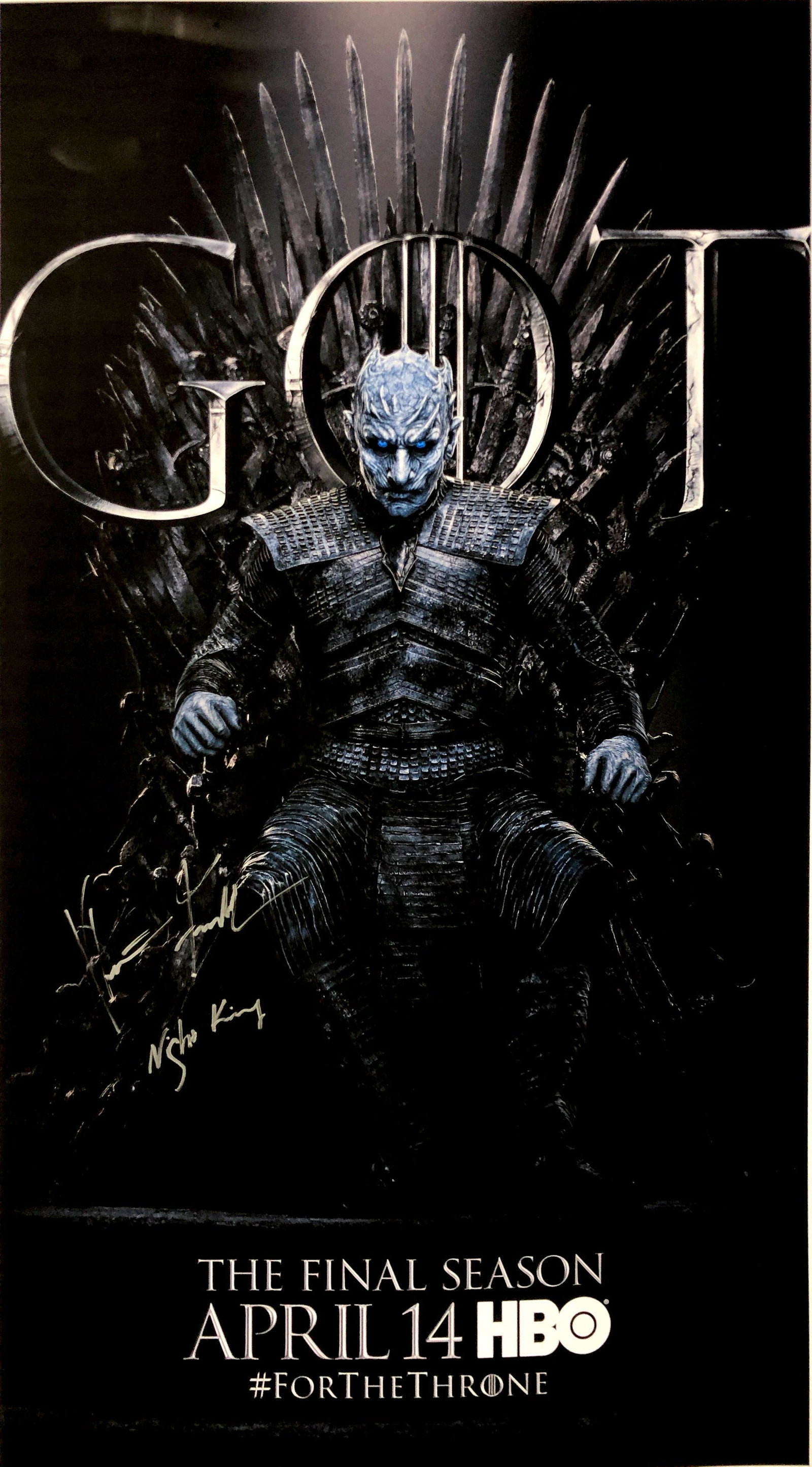 Autograph Signed Vladinir Furdik Game of Thrones Poster: Category: Autograph CollectiblesAutograph Includes: Vladinir FurdikSize : 24' x 18''Item is in great condition with no damage, unframed and certified.Please review our Terms and Conditions before bidd