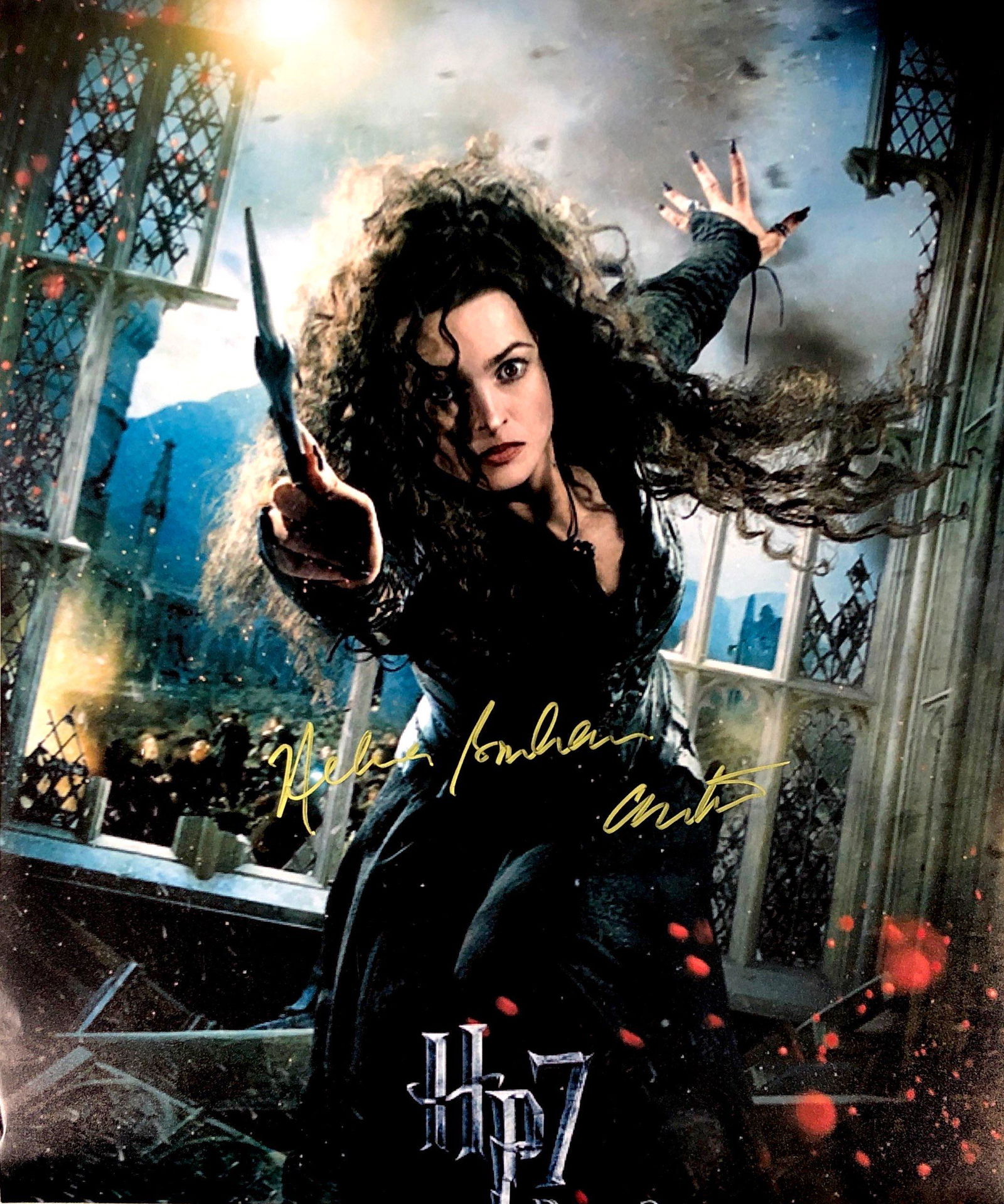 Autograph Signed Helena Bonham Carter Poster (1 of 1)