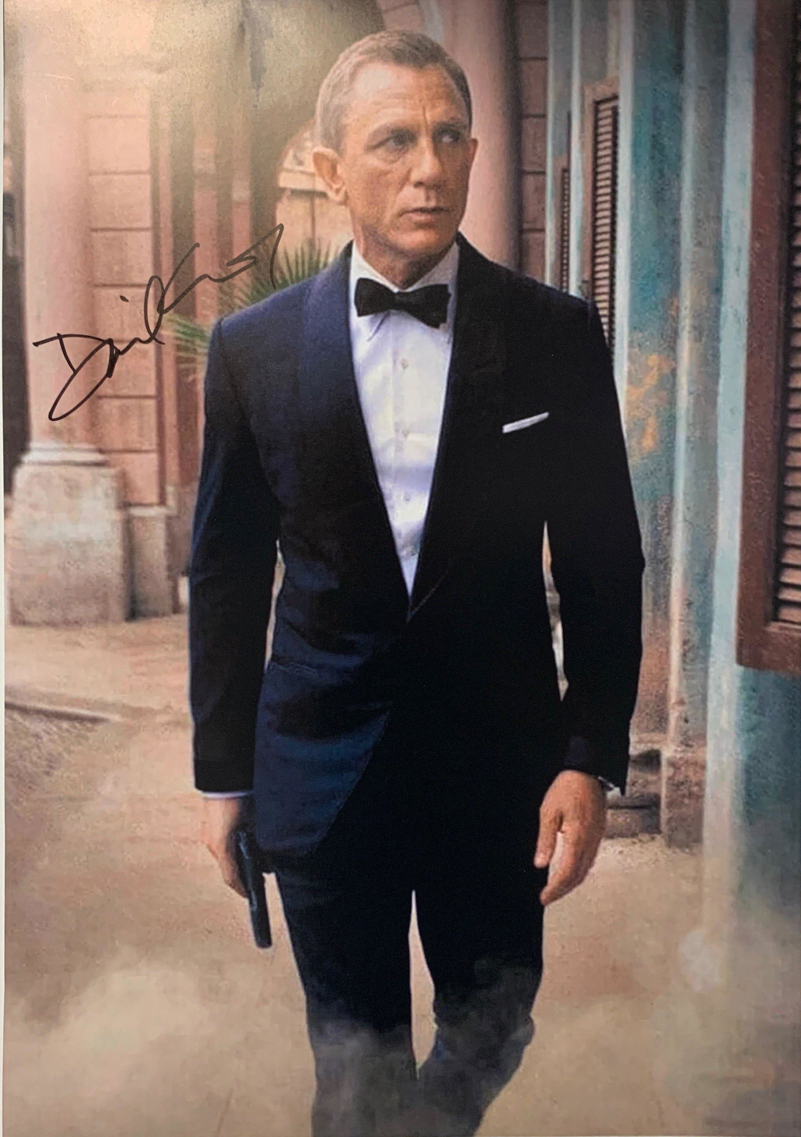 Daniel Craig Autograph Signed James Bond 007 Poster (1 of 1)