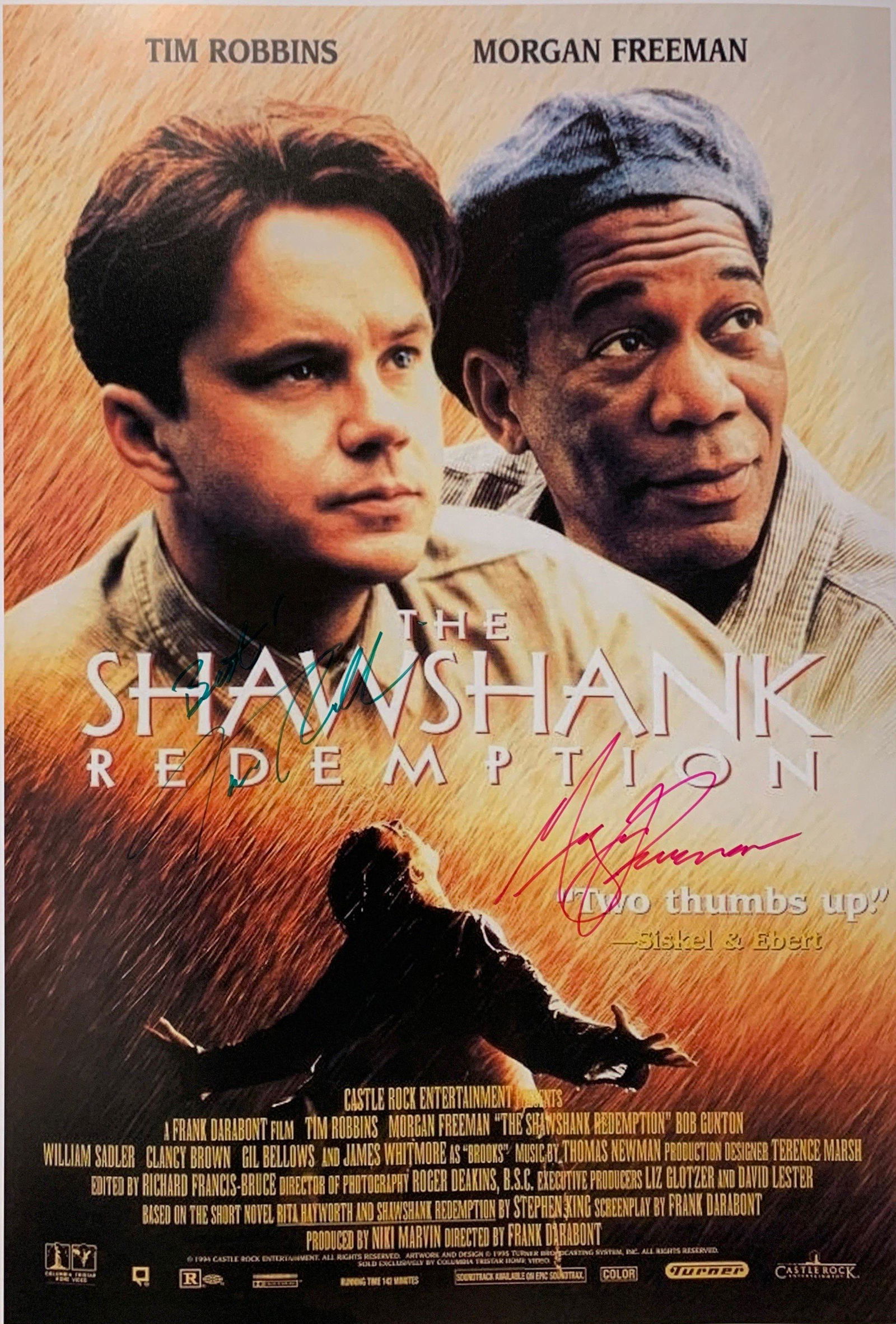 Morgan Freeman Autograph Signed Shawshank Redemption (1 of 1)