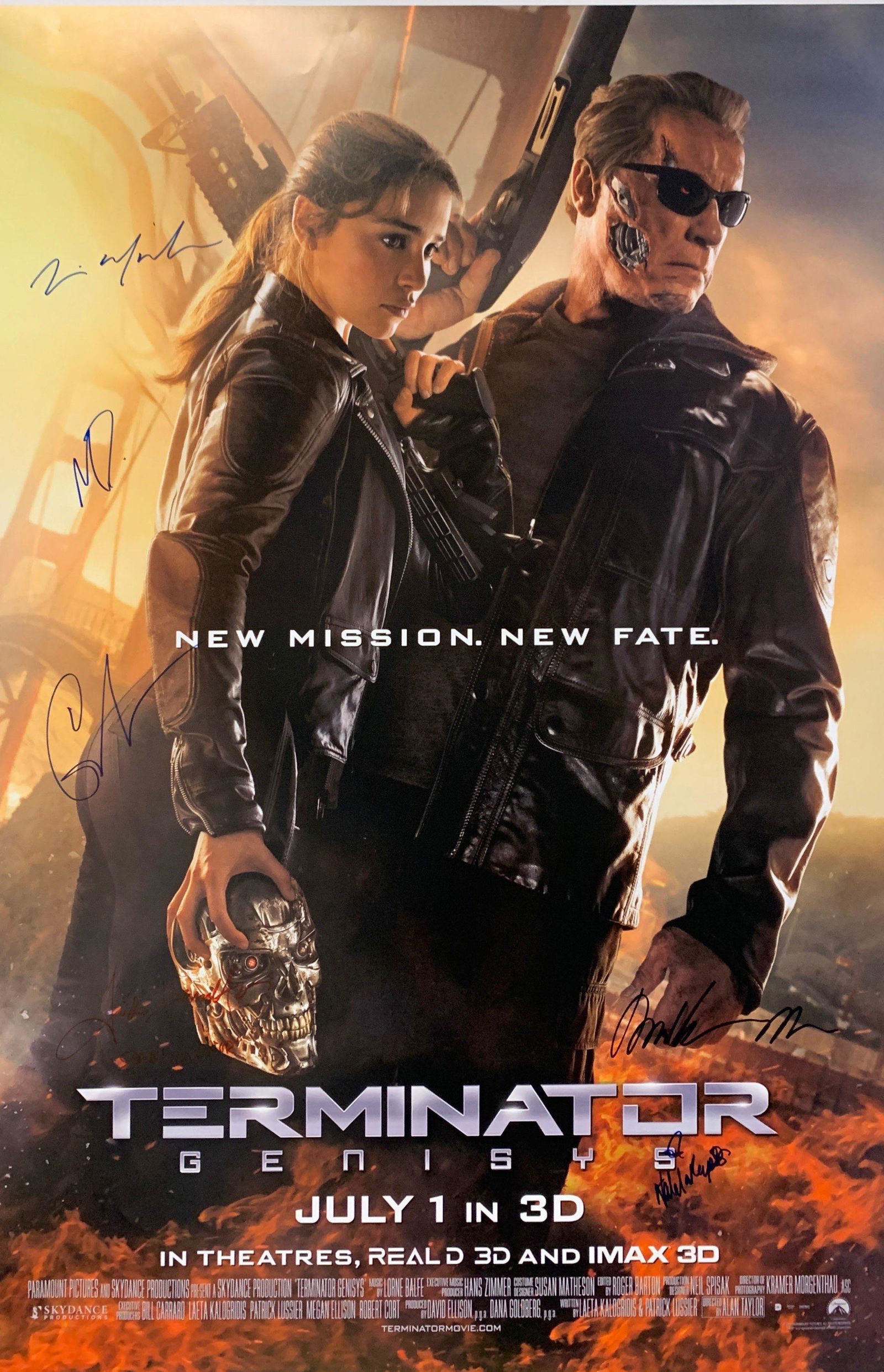 Arnold Schwarzenegger Autograph Signed Terminator (1 of 1)