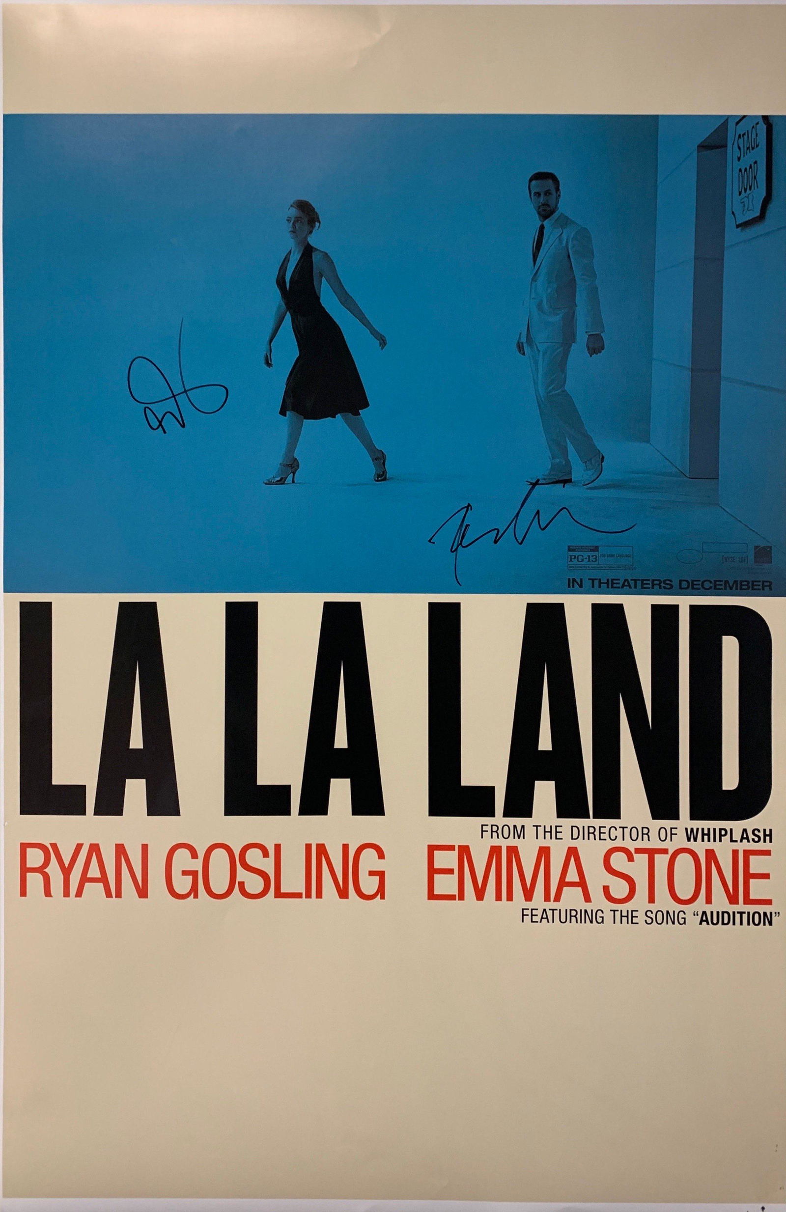 Autograph Signed Lala Land Poster (1 of 1)