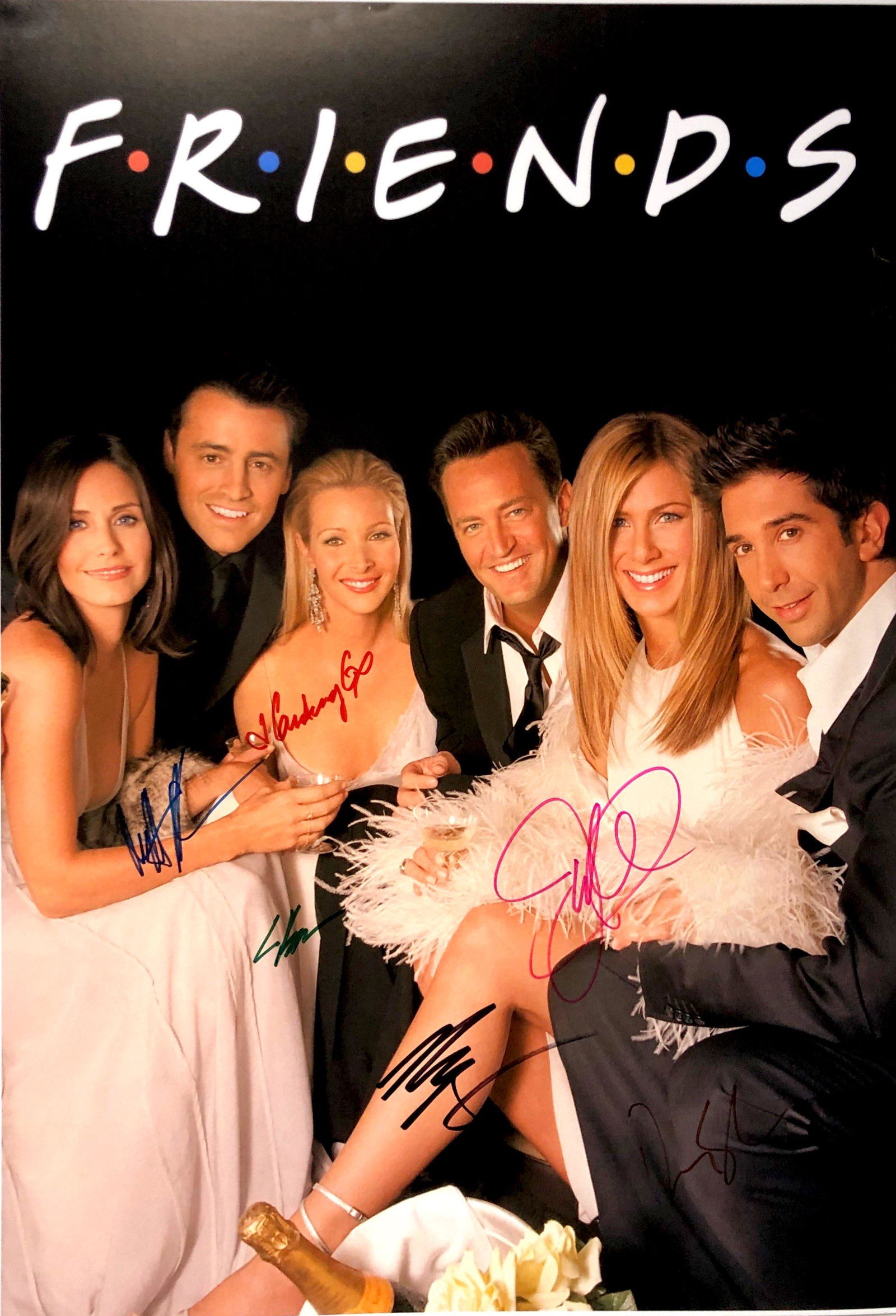 Autograph Signed FRIENDS Poster (1 of 1)