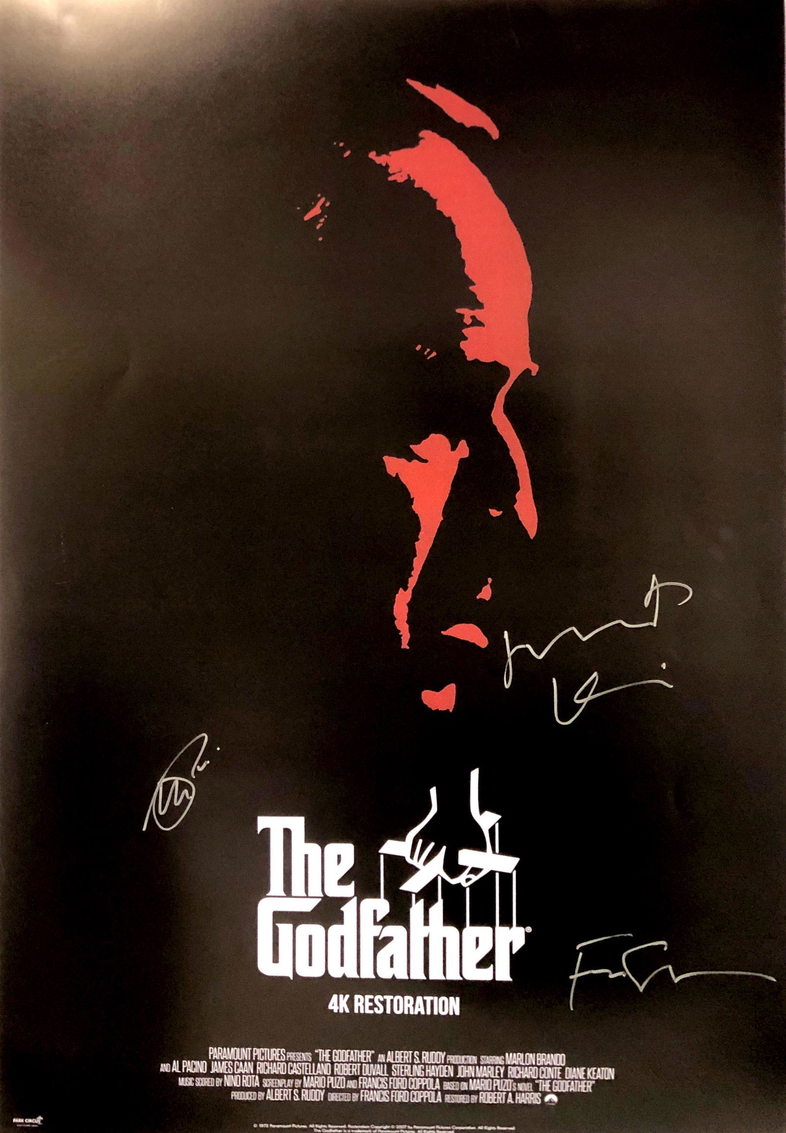 Autograph Signed Godfather Poster (1 of 1)