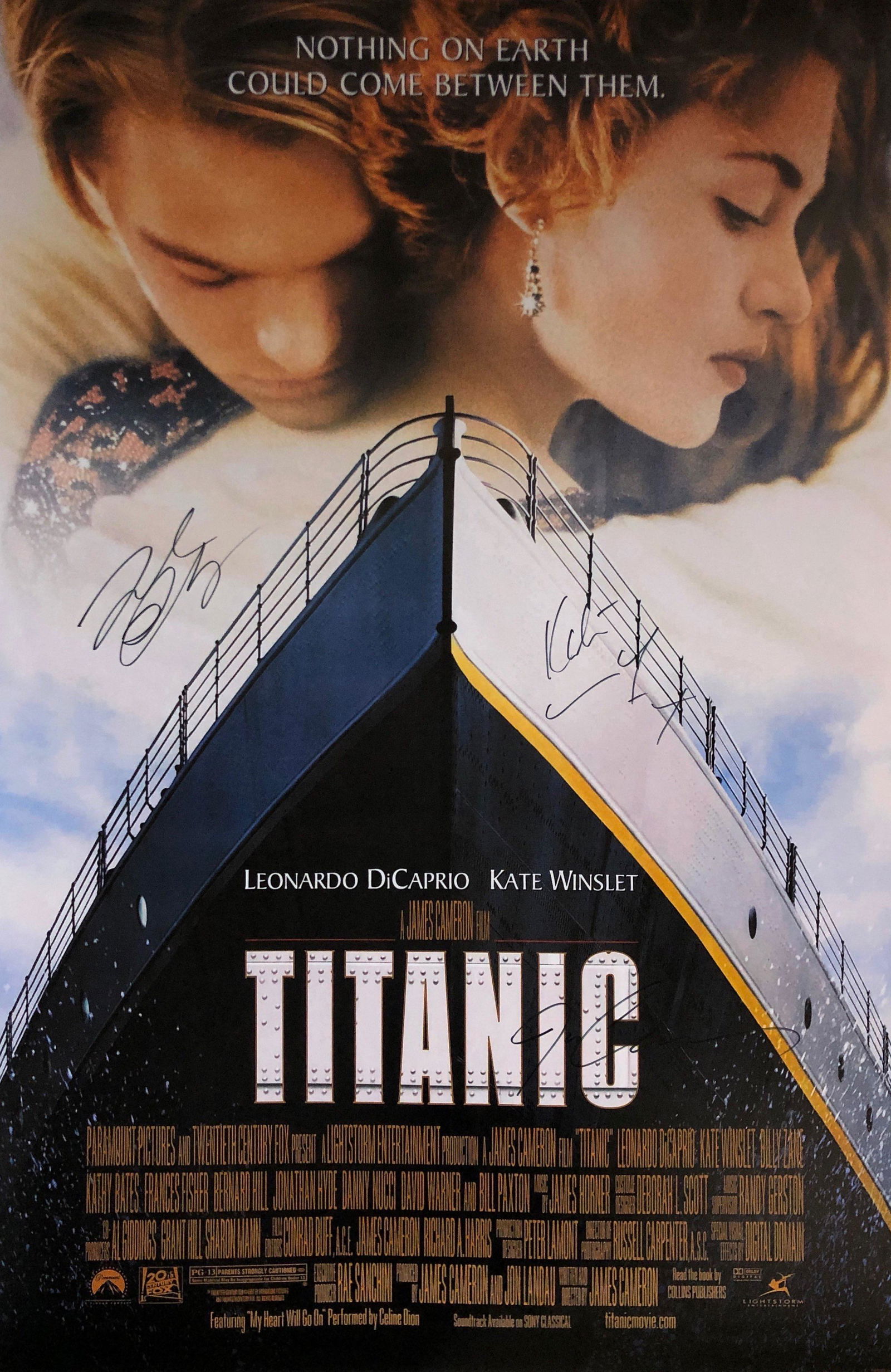 Titanic Kate Winslet Signed Poster (1 of 1)