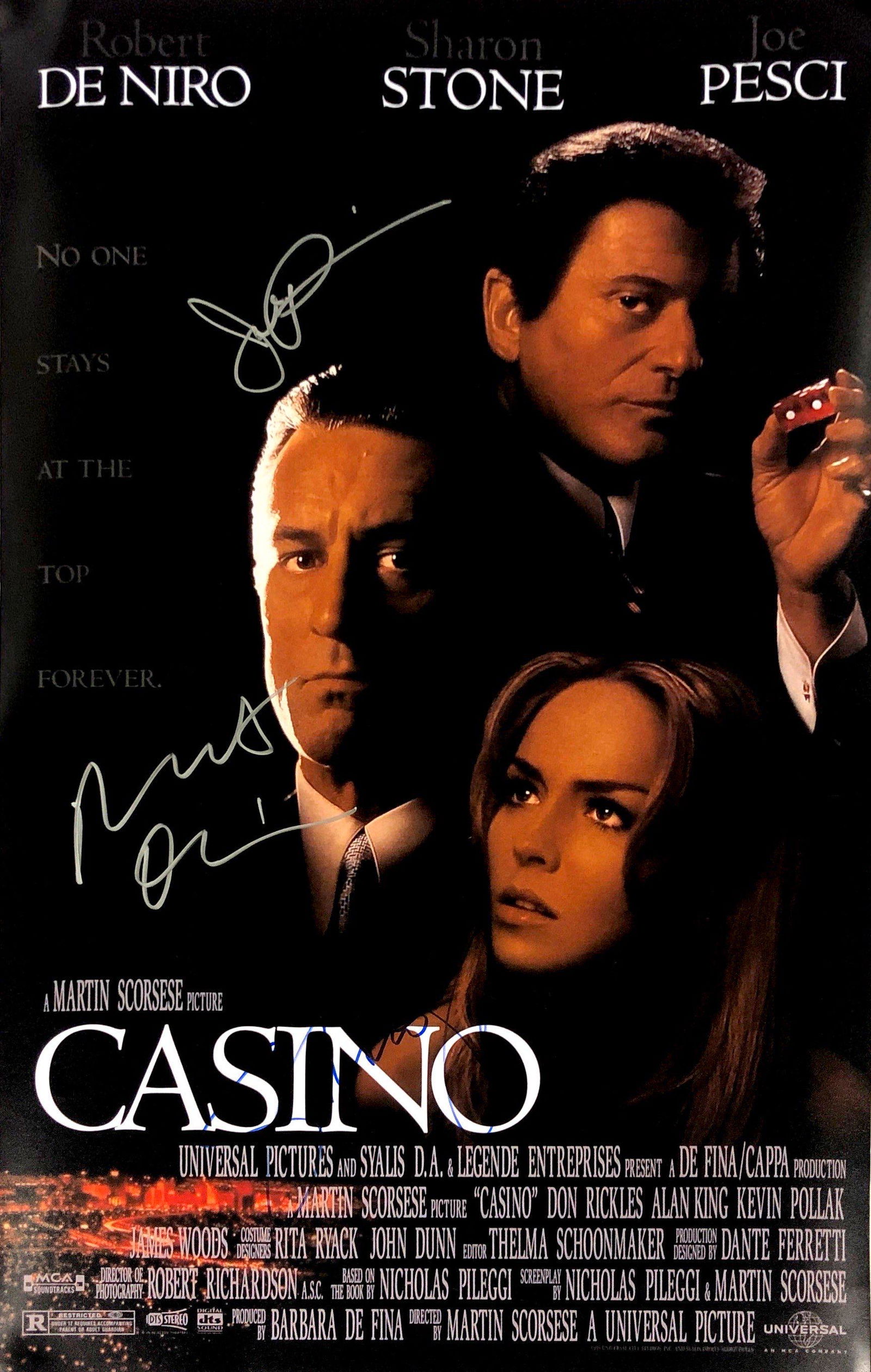 Robert De Niro Autograph Signed Casino Poster Sharon (1 of 1)