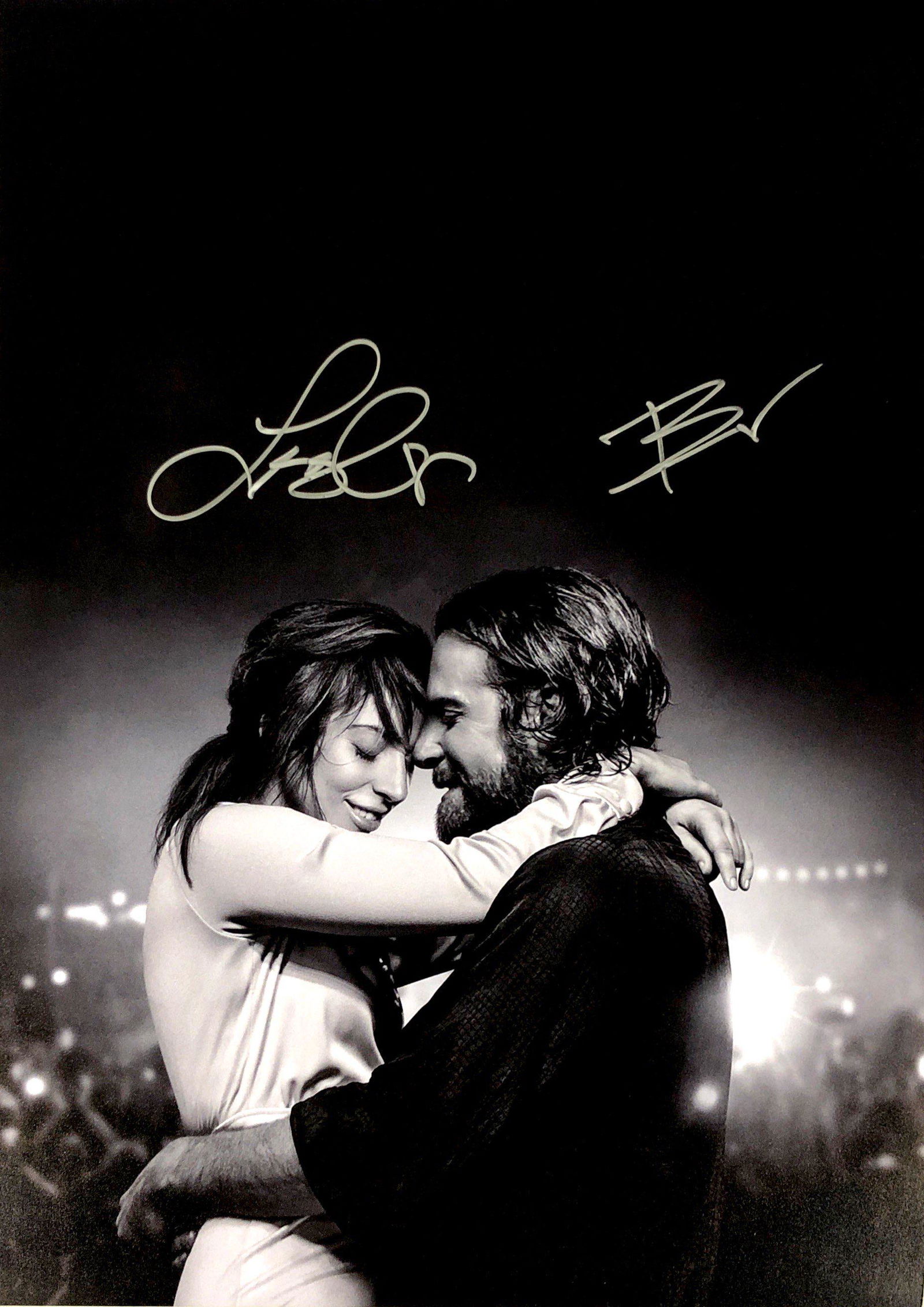 Lady Gaga Autograph Signed A Star is Born Poster (1 of 1)