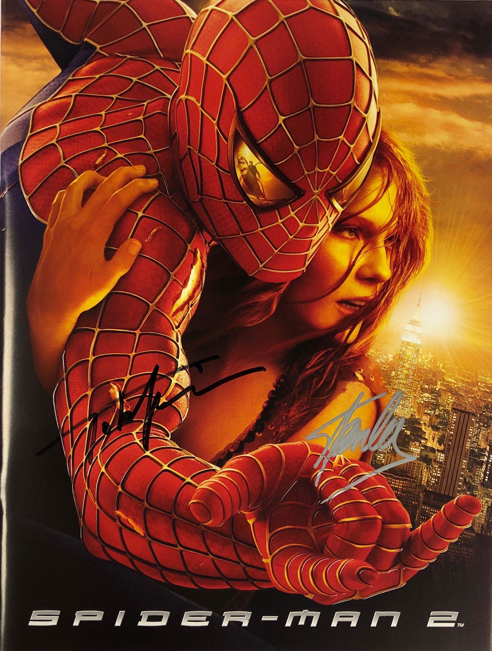 Signed Spiderman 2 Movie Picture Book (1 of 1)