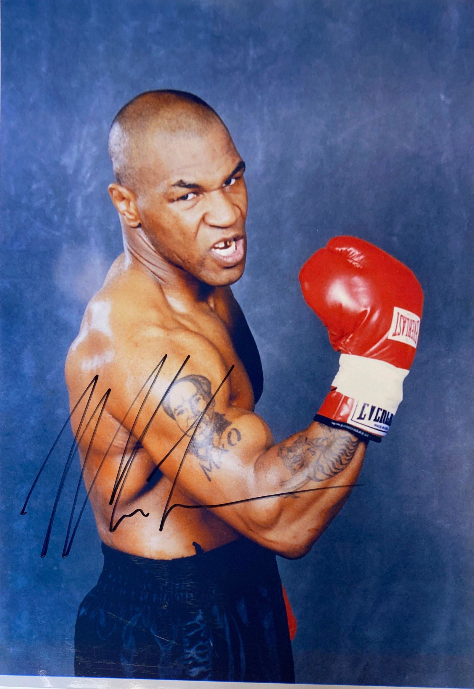 Autograph Signed Mike Tyson Photo (1 of 1)