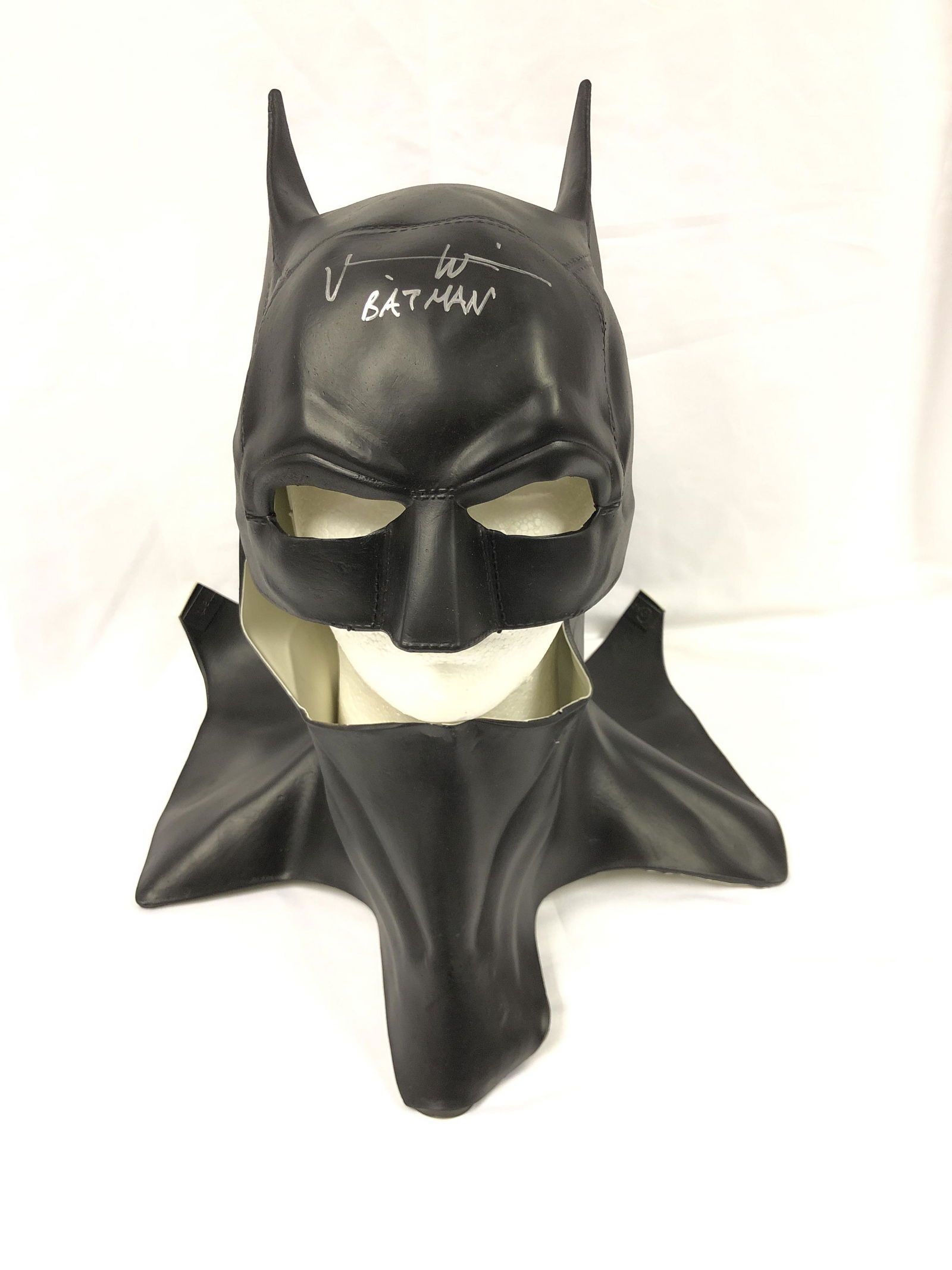Val Kilmer Autographed Signed Batman Mask (1 of 2)