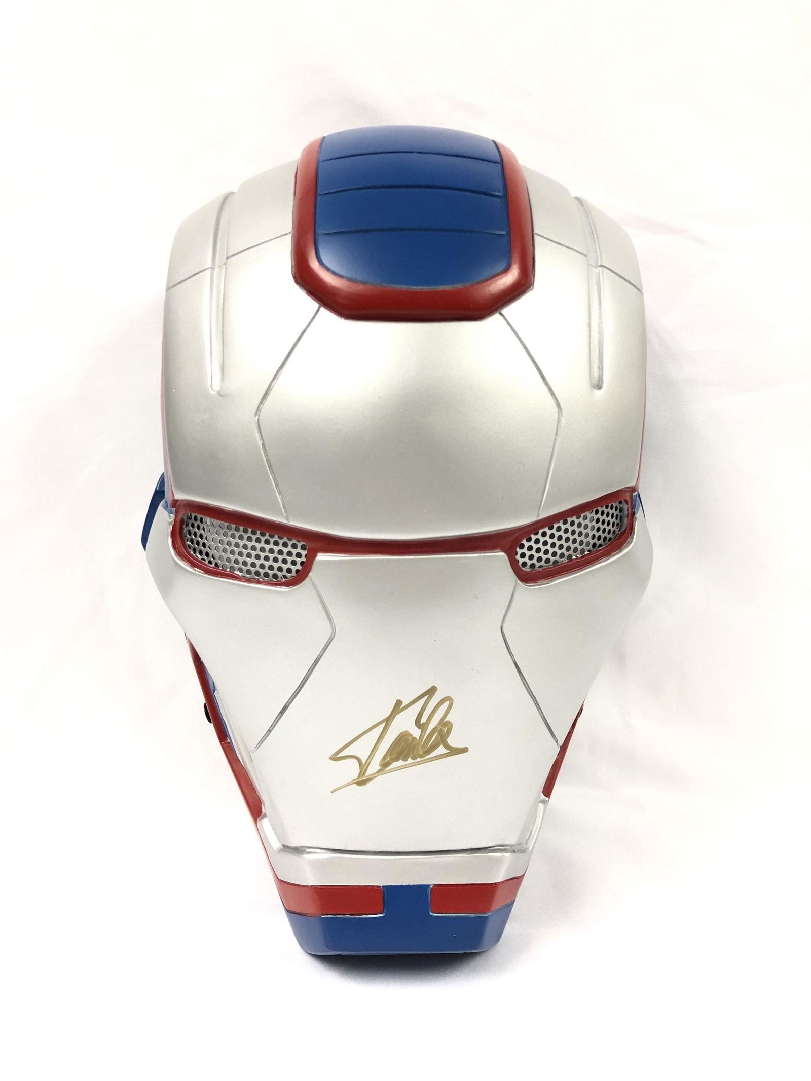 Stan Lee Autographed Signed War Machine Mask (1 of 2)